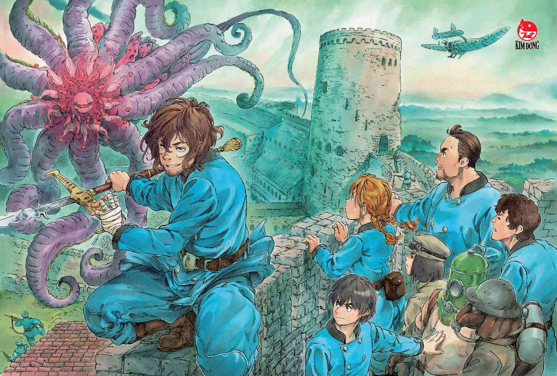 rồng không trung - tập 10 - tặng kèm postcard