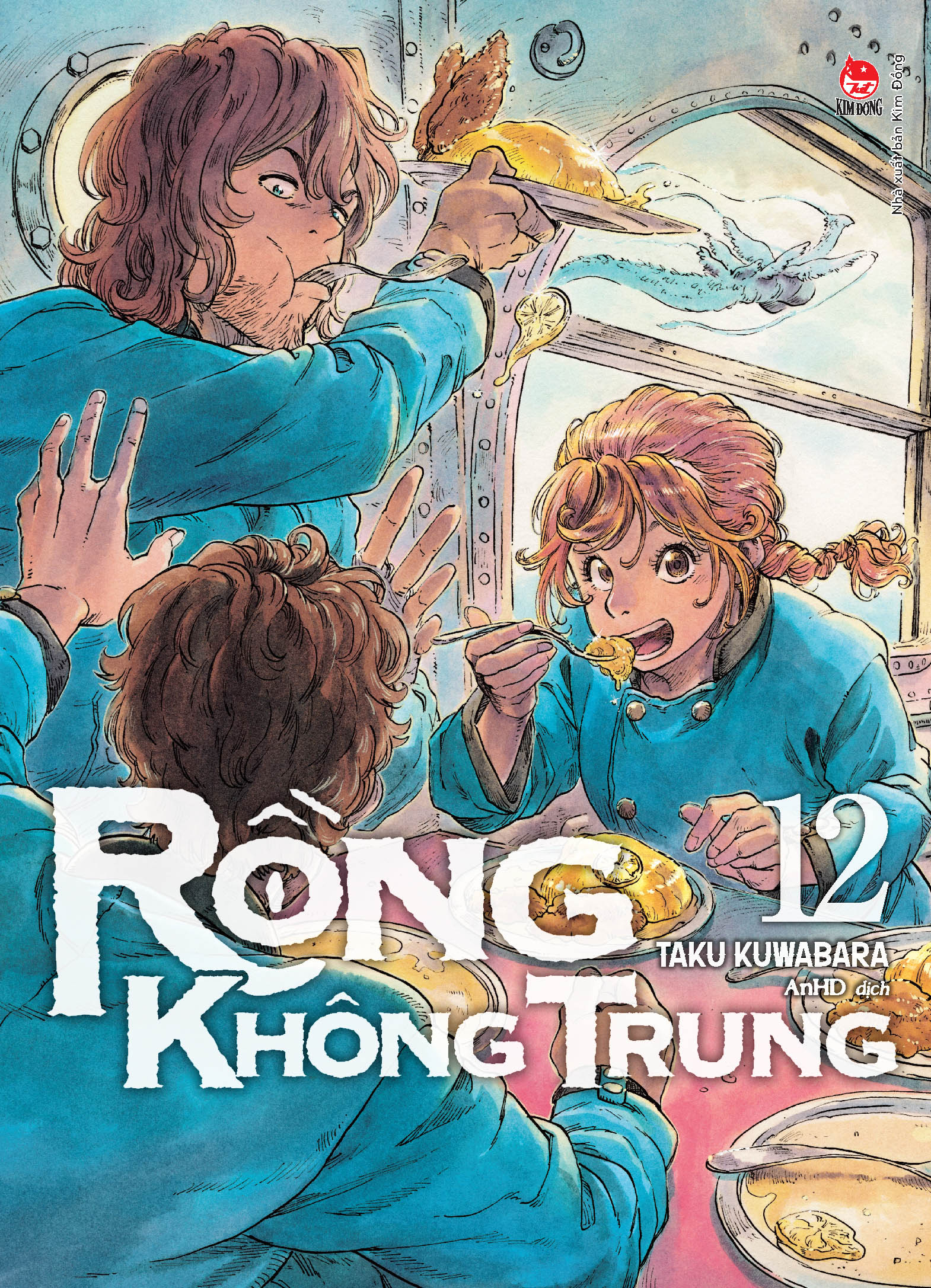 rồng không trung - tập 12 - tặng kèm postcard