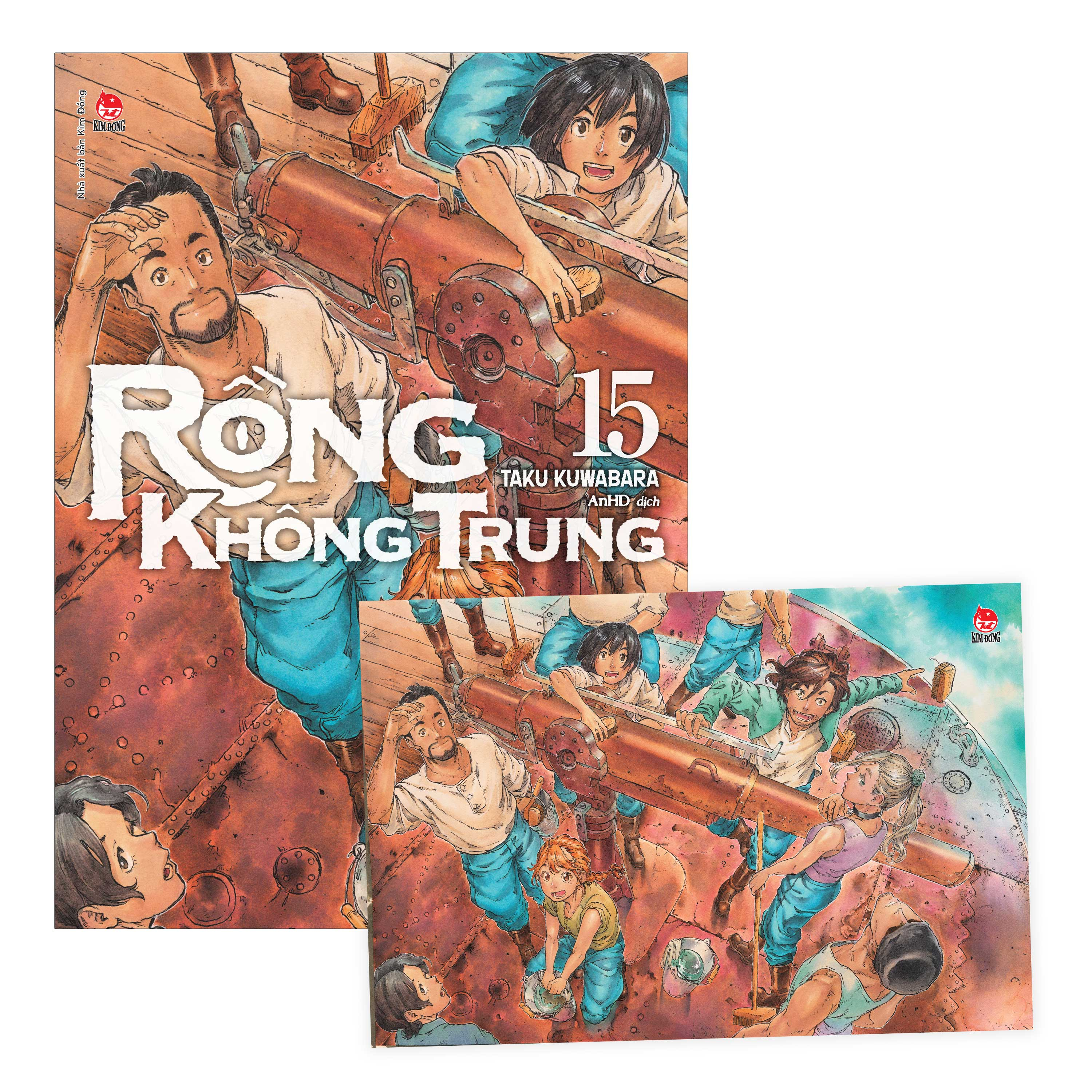 rồng không trung - tập 15 - tặng kèm postcard