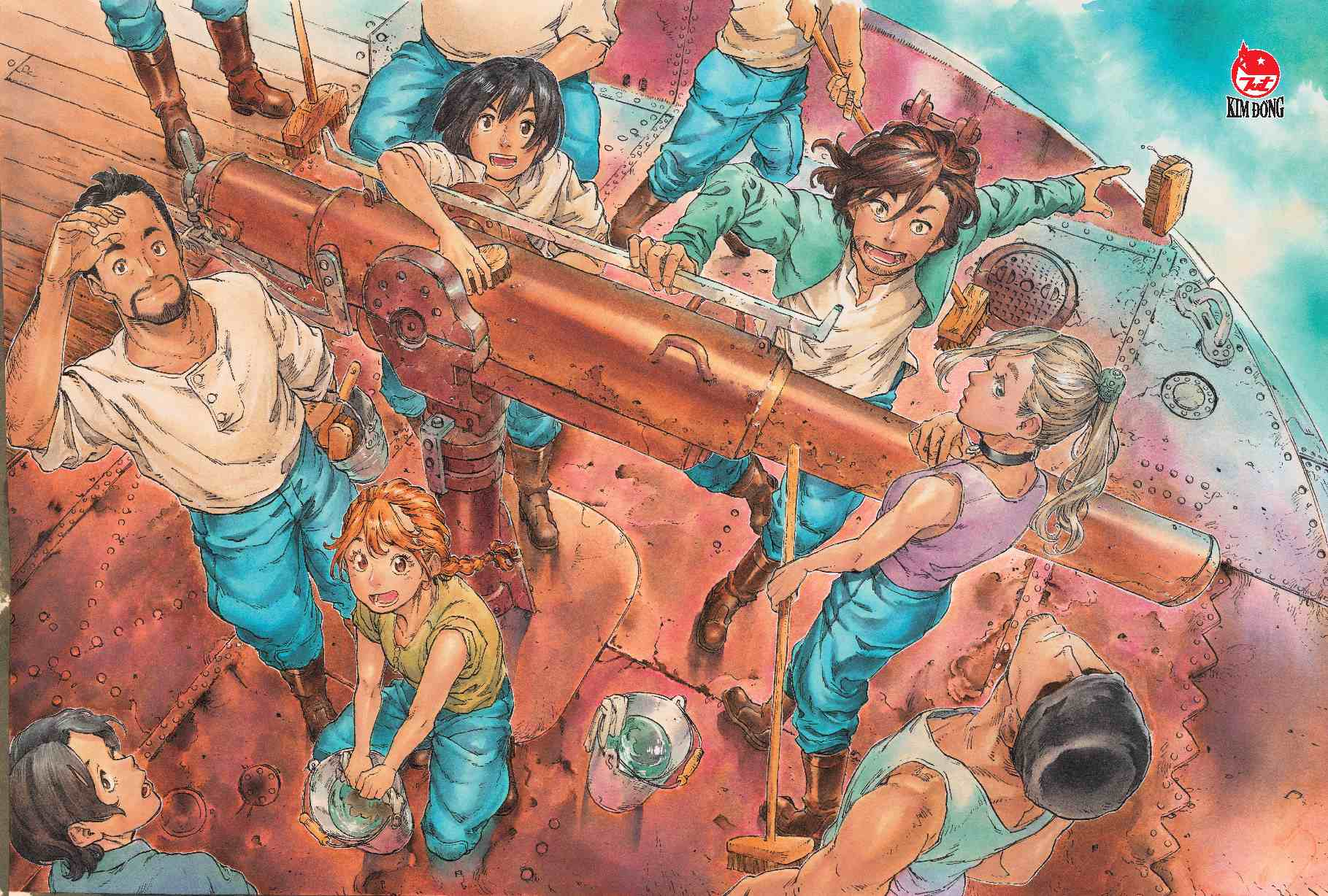 rồng không trung - tập 15 - tặng kèm postcard