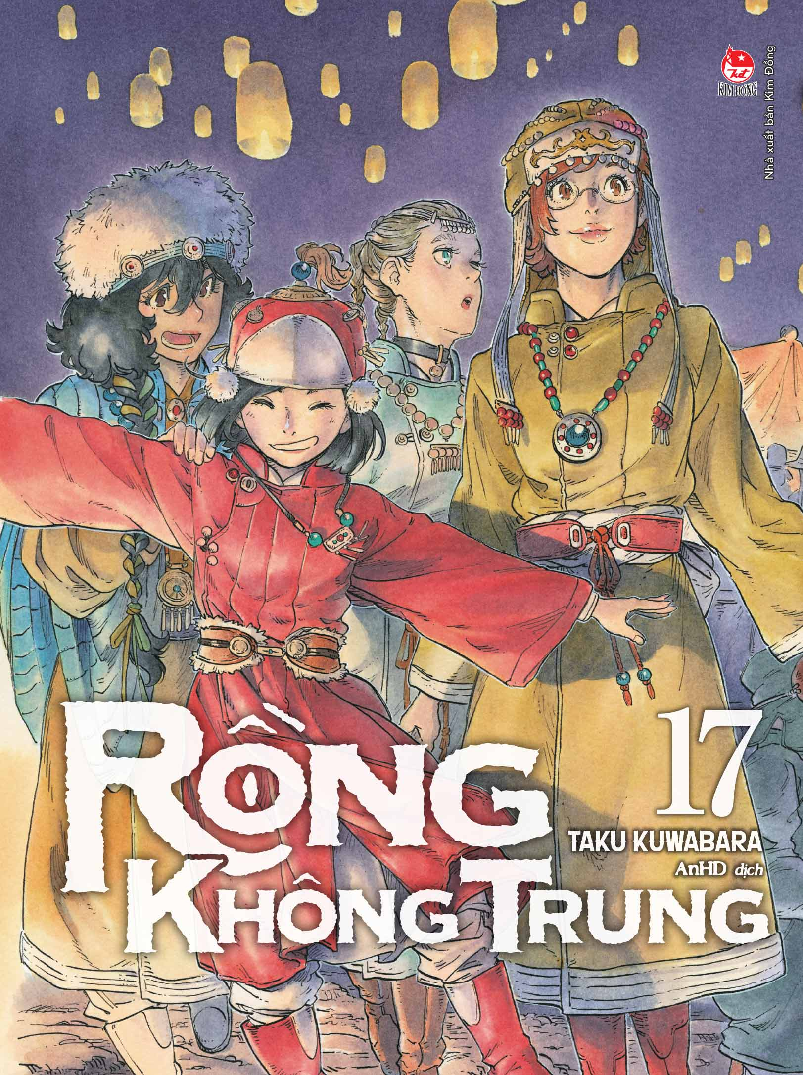 rồng không trung - tập 17 - tặng kèm postcard