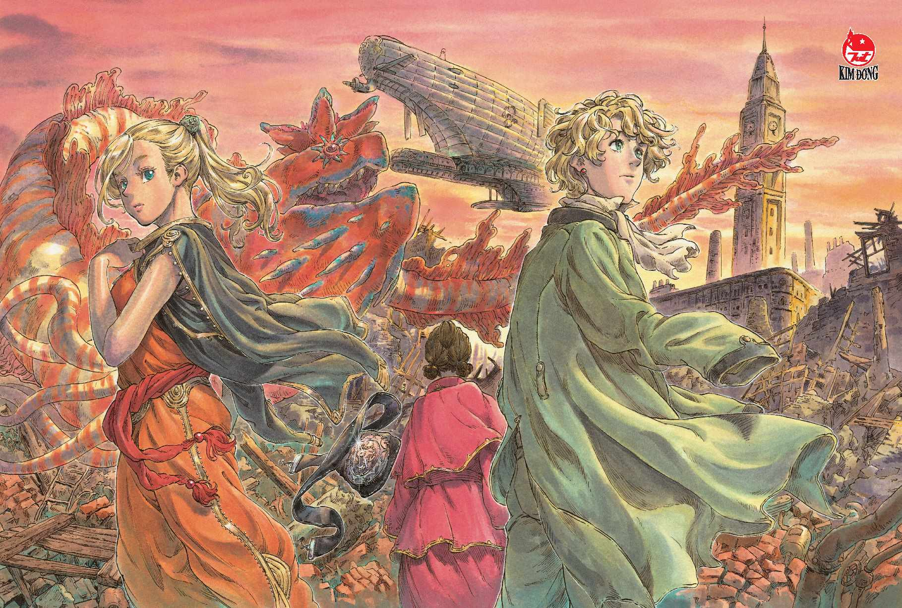 rồng không trung - tập 9 - tặng kèm postcard