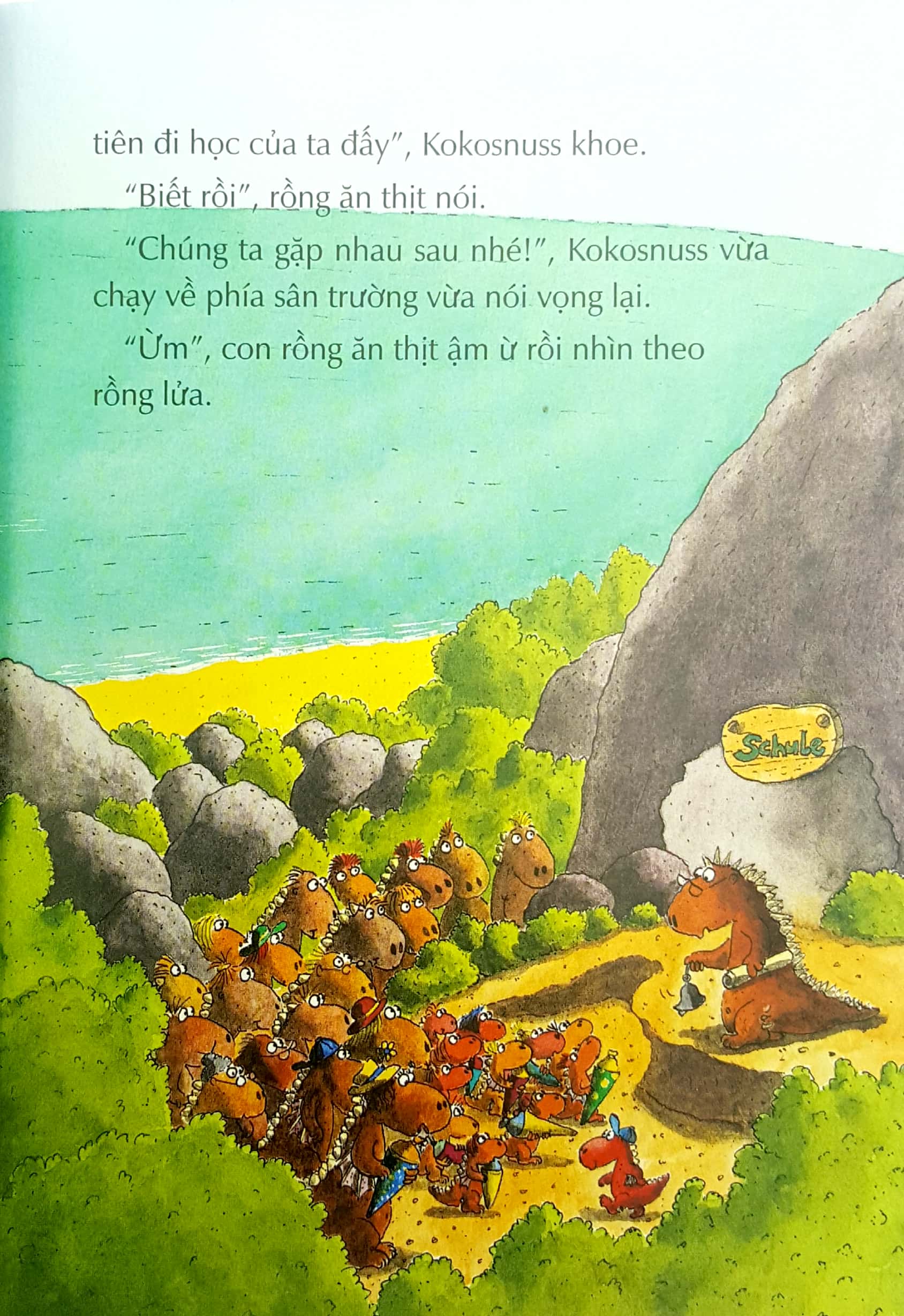 rồng kokosnuss phiêu lưu kí - trường học của loài rồng lửa