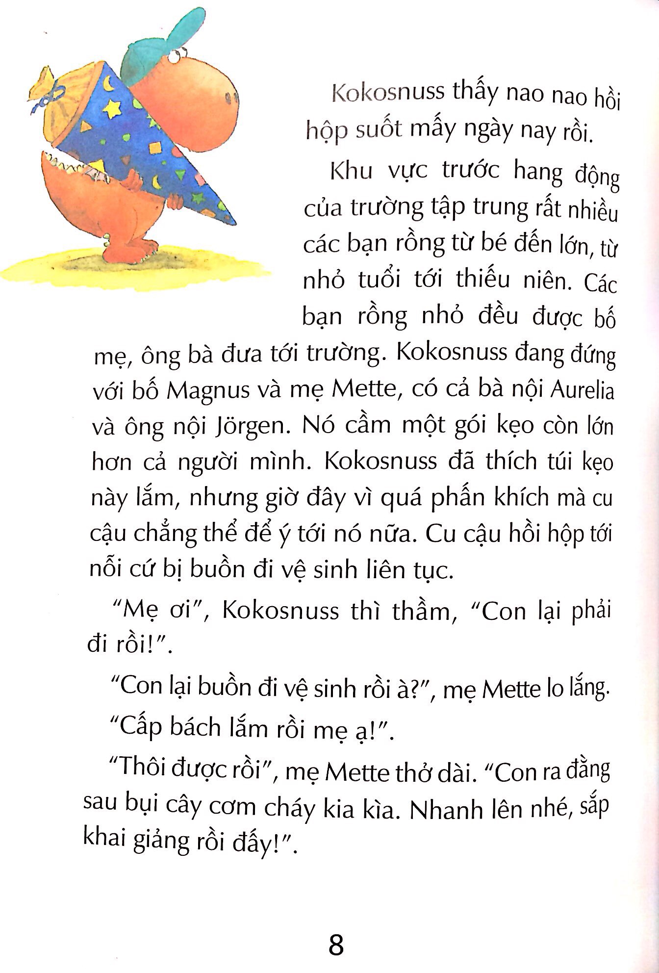 rồng kokosnuss phiêu lưu kí - trường học của loài rồng lửa