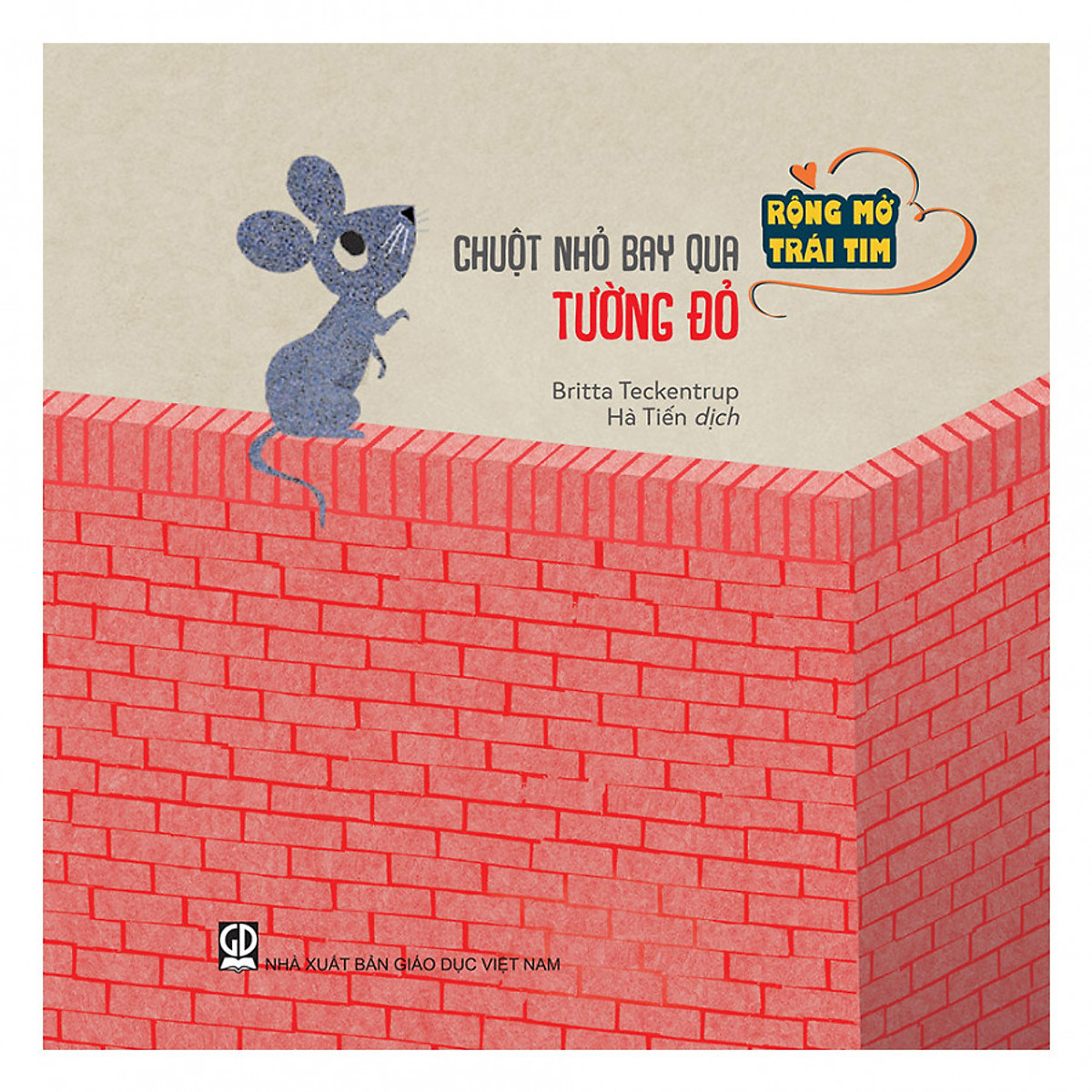 rộng mở trái tim - chuột nhỏ bay qua tường đỏ