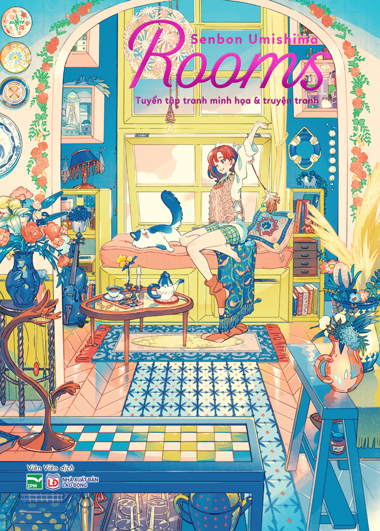 rooms - tuyển tập tranh minh họa và truyện tranh - bản đặc biệt - tặng kèm set card