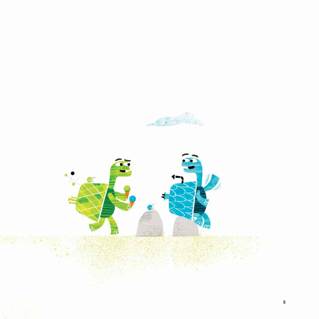 rùa lục rùa lam - one up