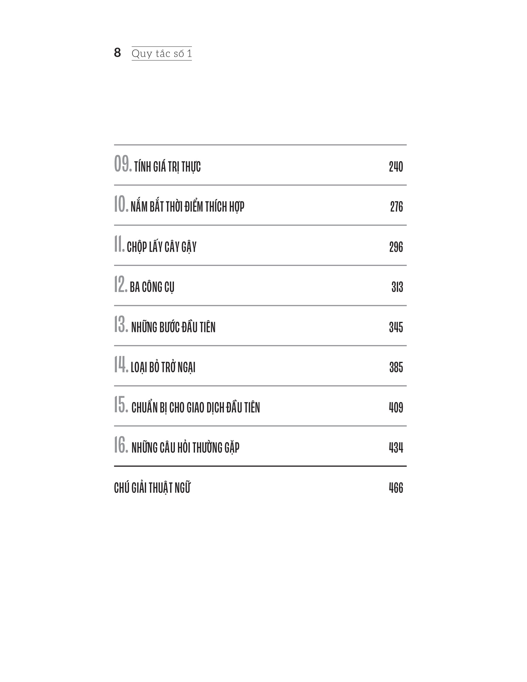 rule #1 - quy tắc số 1