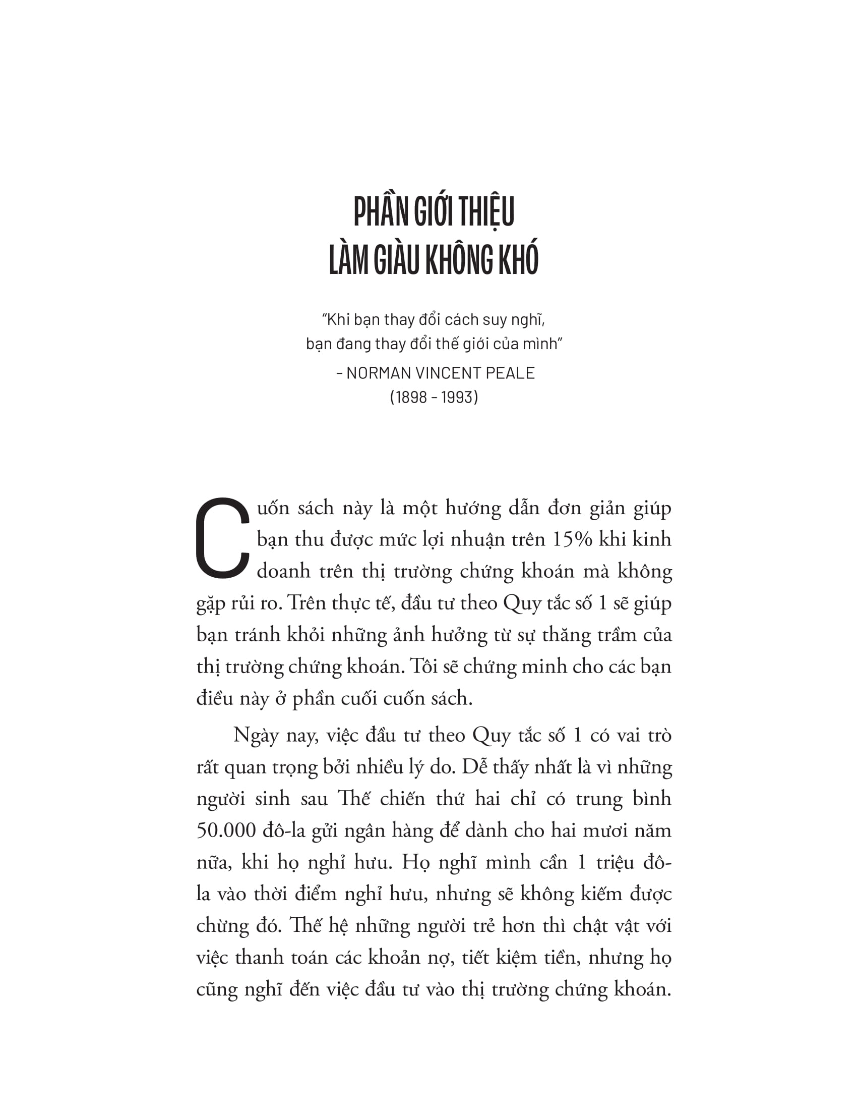 rule #1 - quy tắc số 1