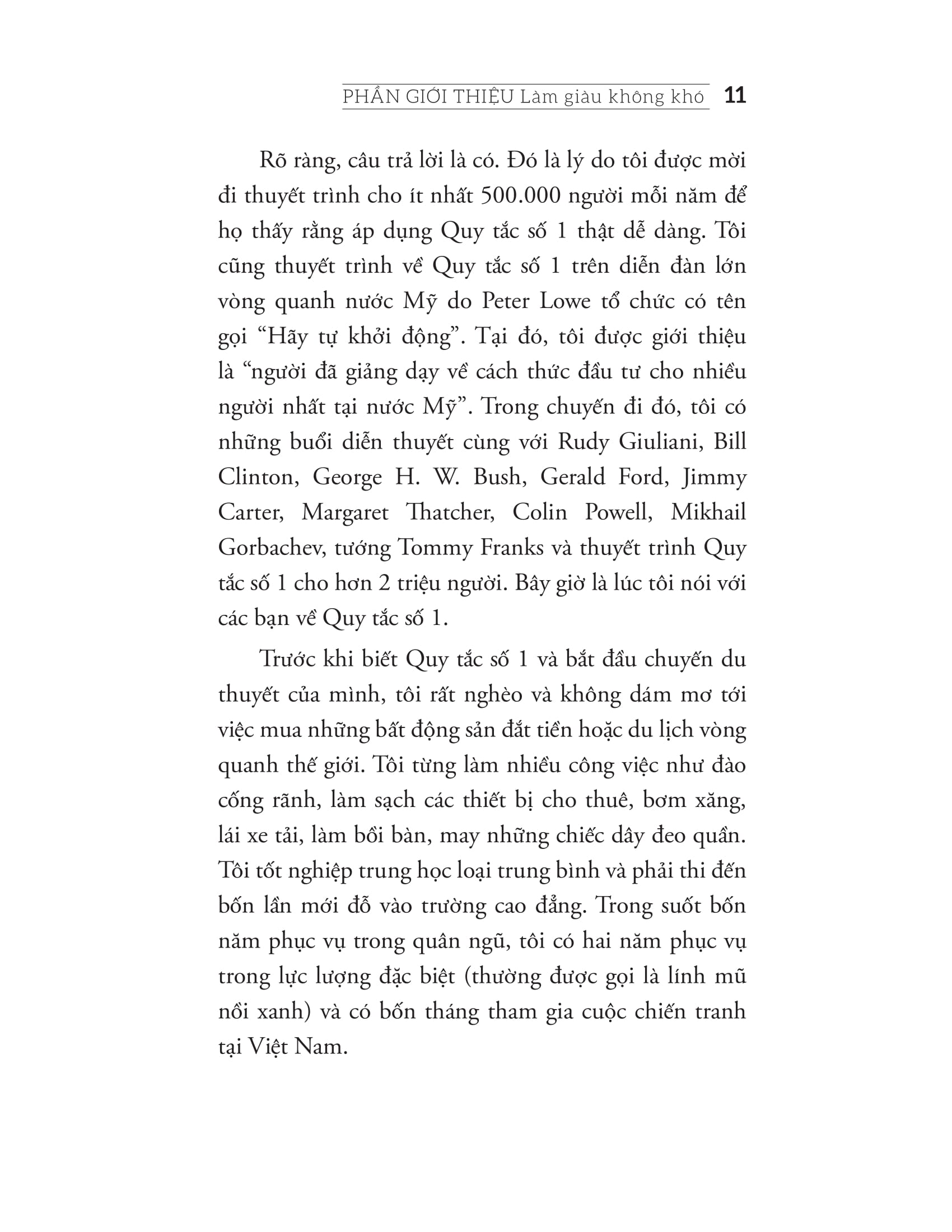 rule #1 - quy tắc số 1