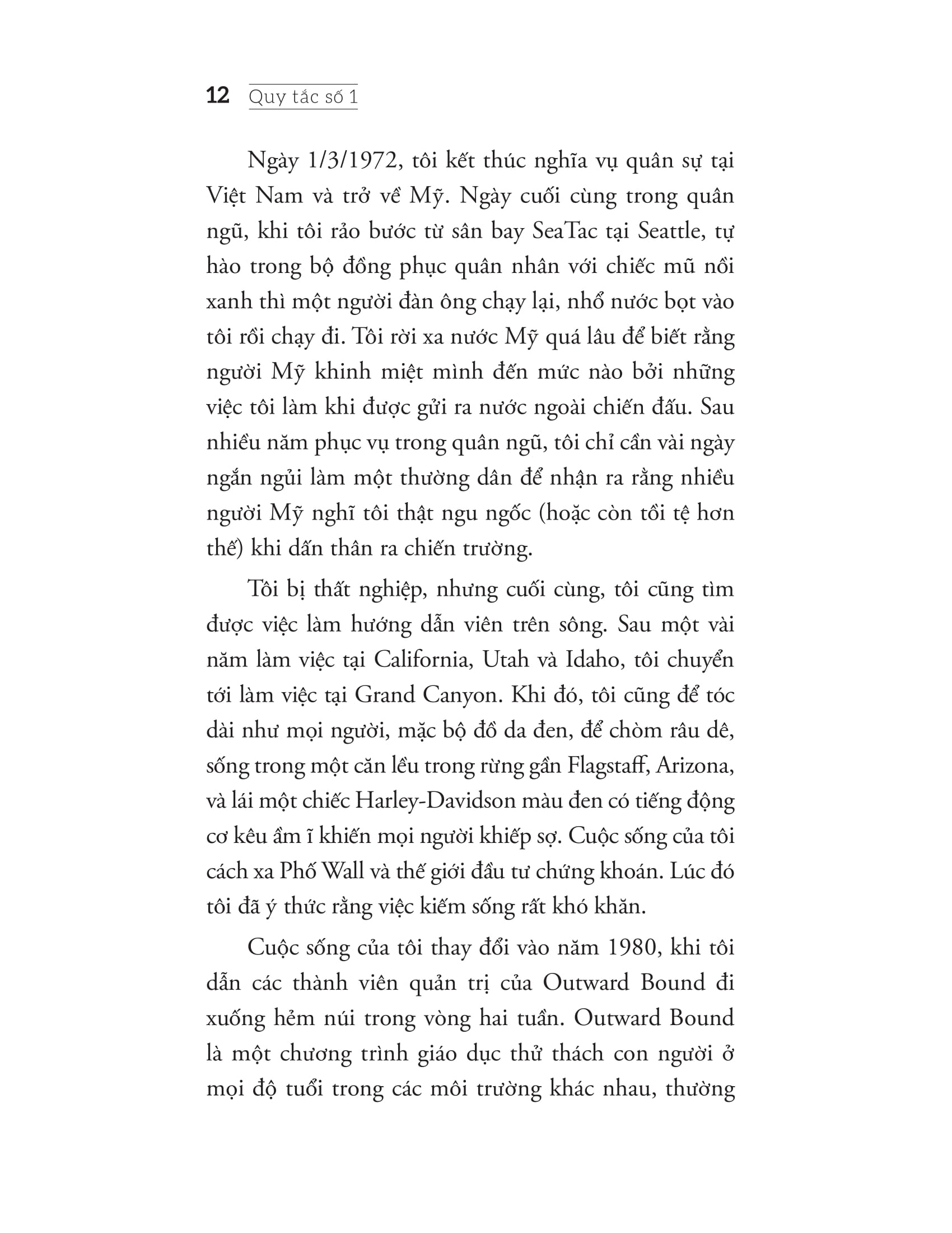 rule #1 - quy tắc số 1