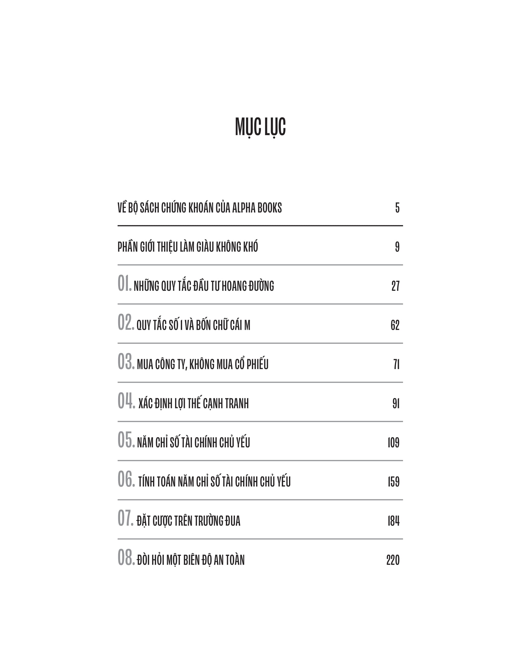 rule #1 - quy tắc số 1