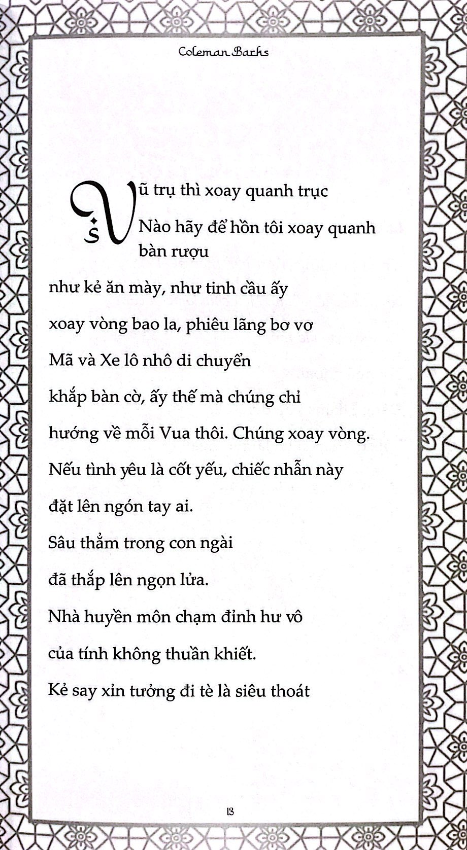 rumi nhà huyền môn và kẻ say