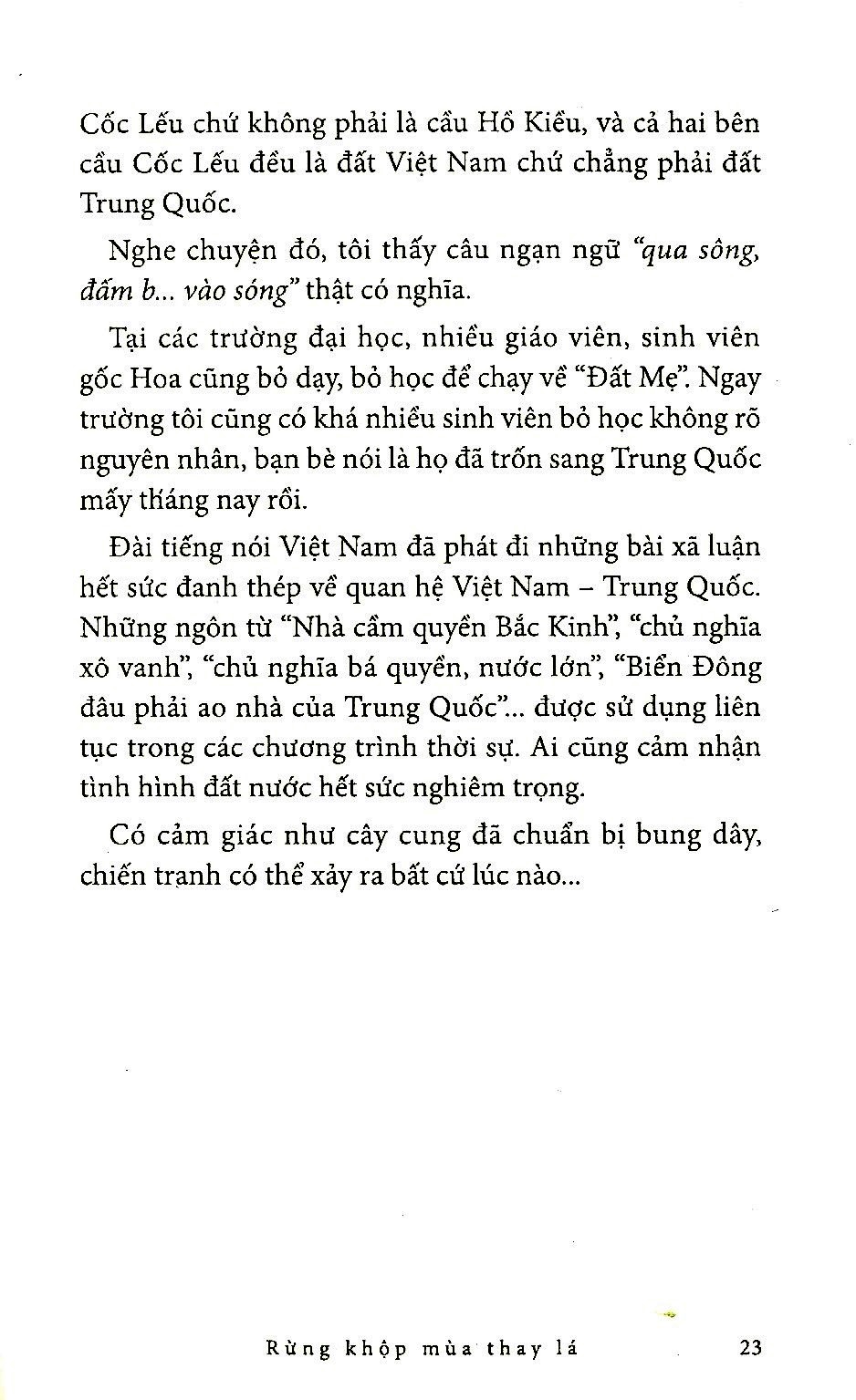 rừng khộp mùa thay lá