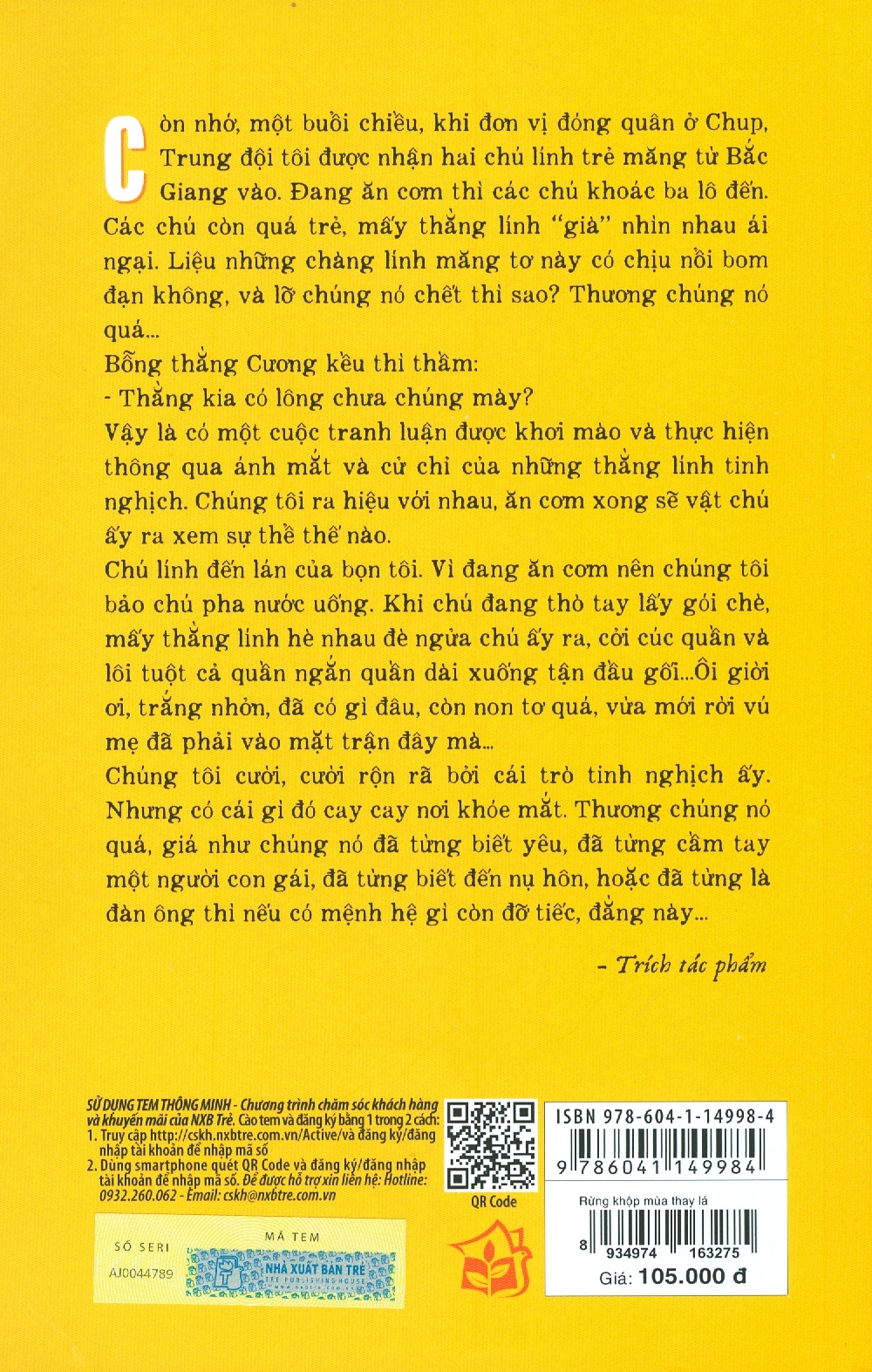 rừng khộp mùa thay lá