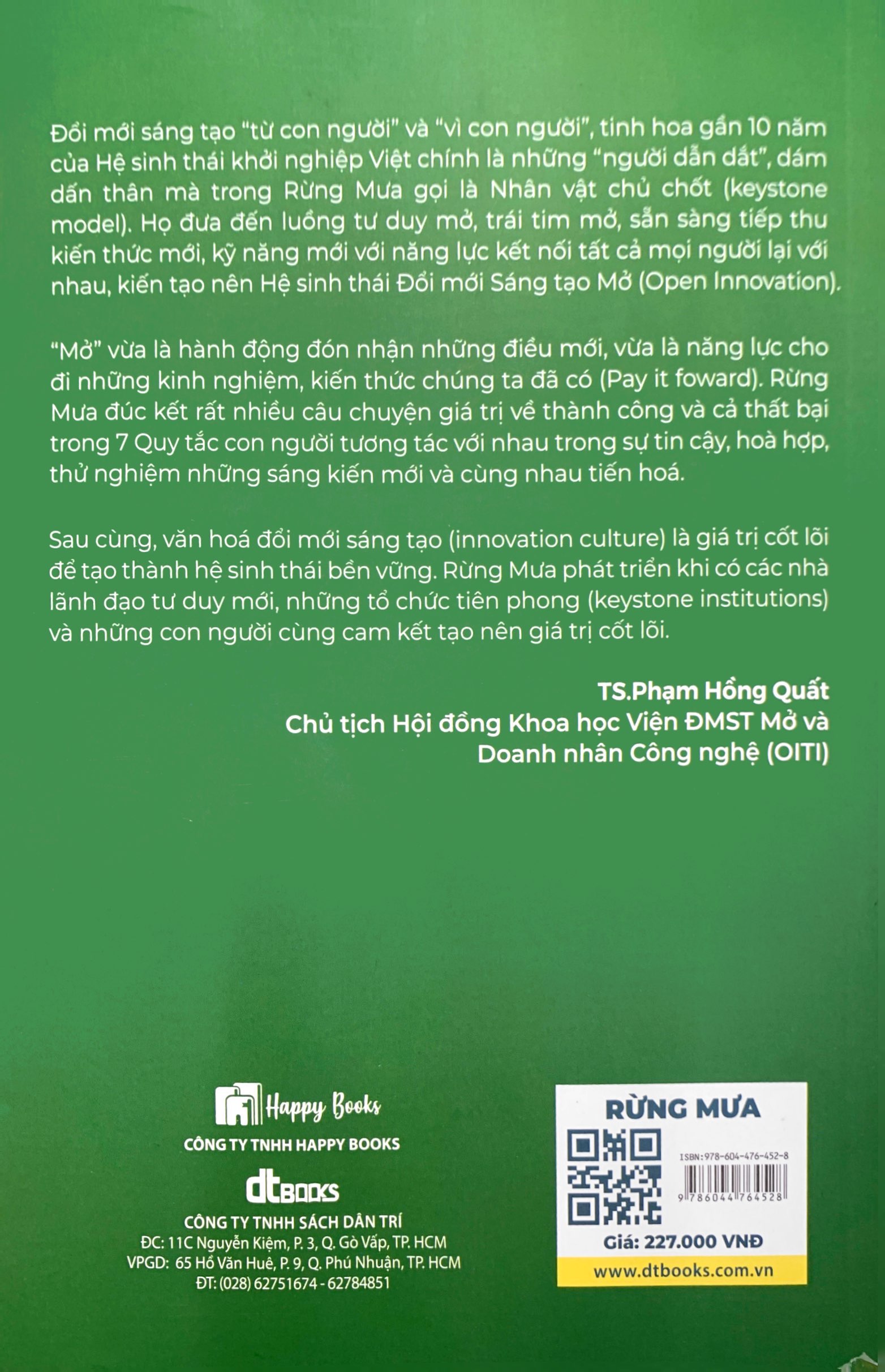 rừng mưa - bí mật để xây dựng thung lũng silicon tiếp theo (tái bản 2023)