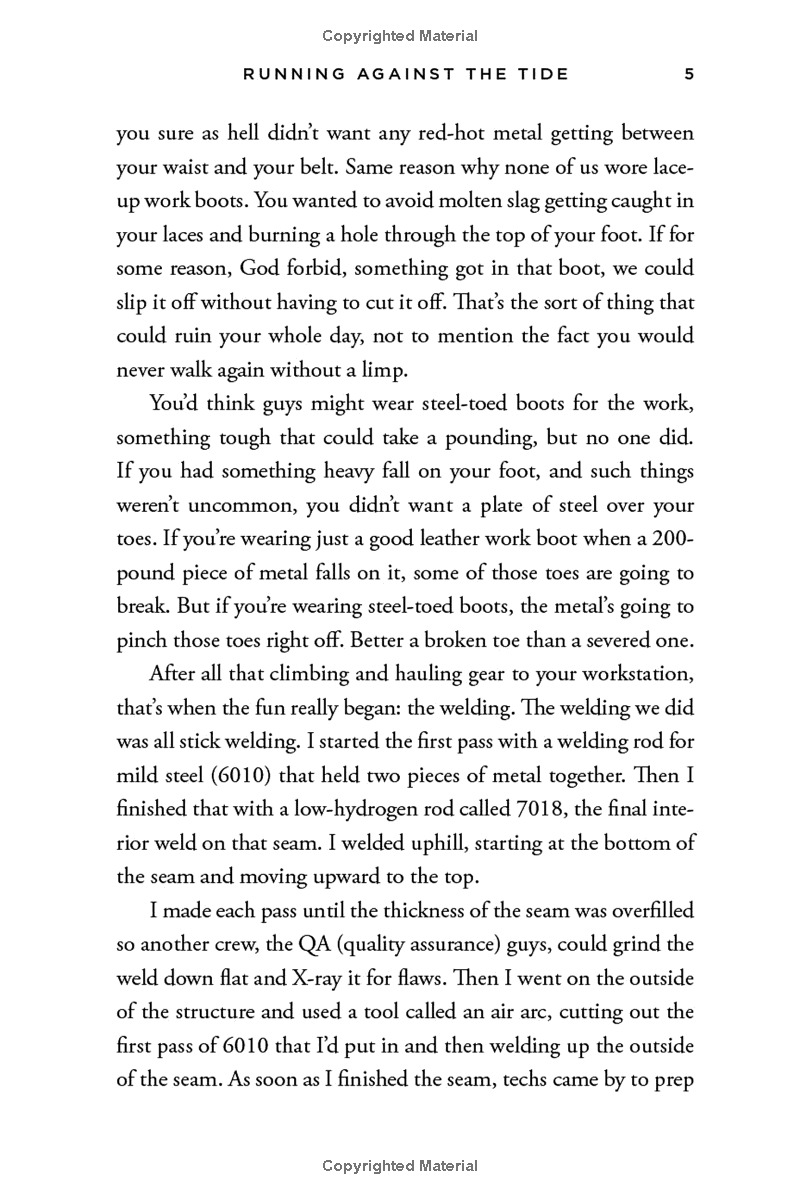 running against the tide: true tales from the stud of the sea