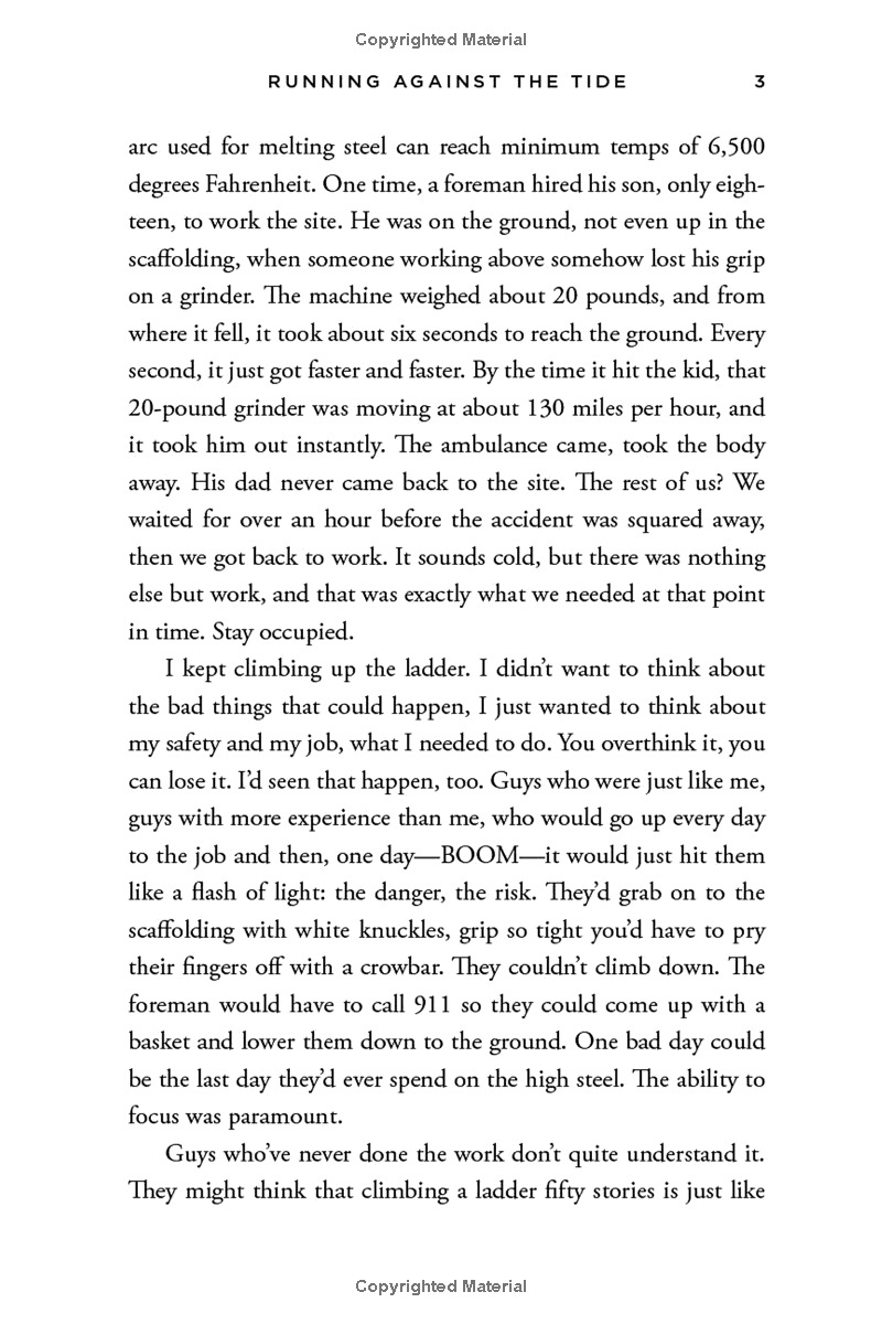 running against the tide: true tales from the stud of the sea