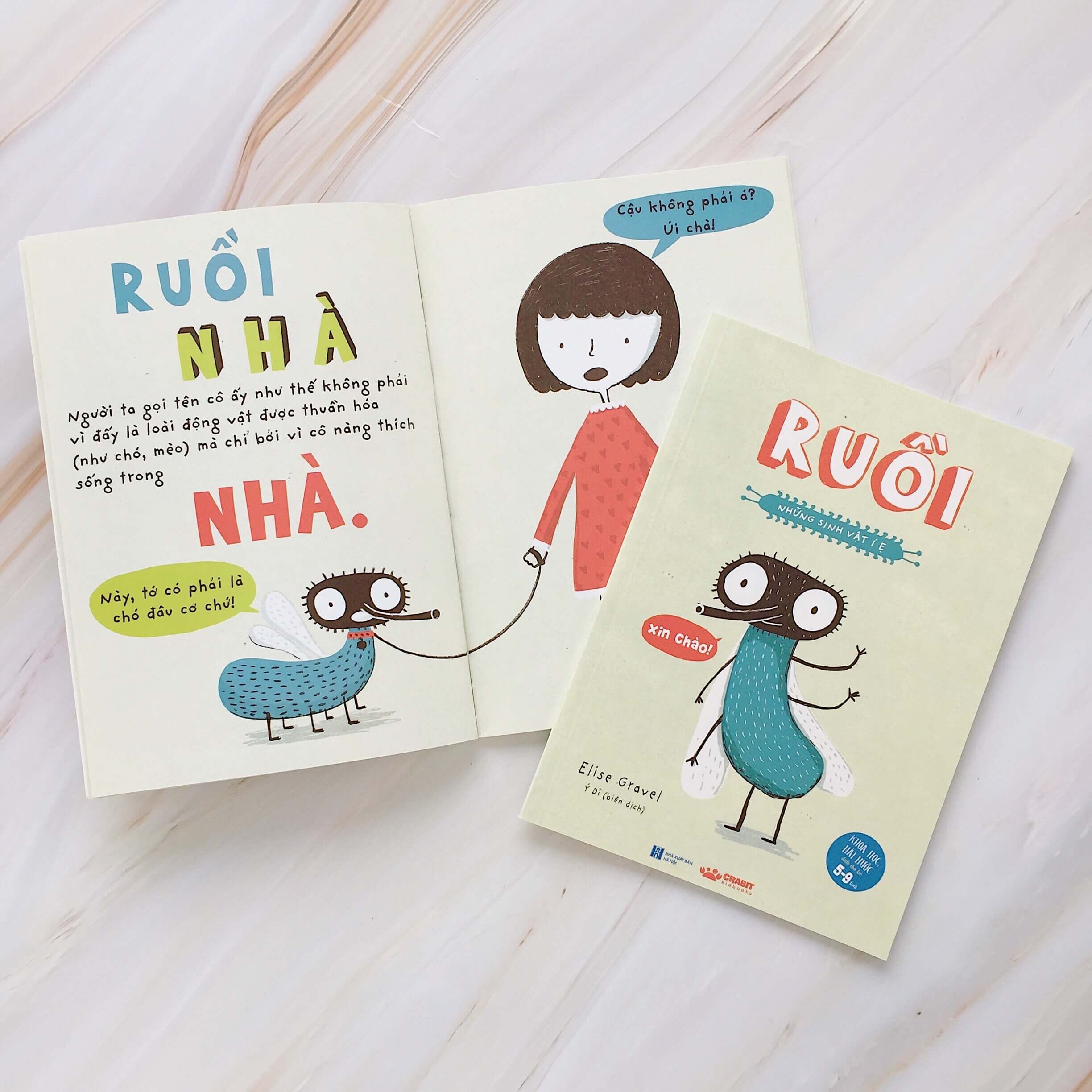 ruồi - những sinh vật í ẹ (khoa học hài hước dành cho trẻ 5-9 tuổi) (tái bản 2023)