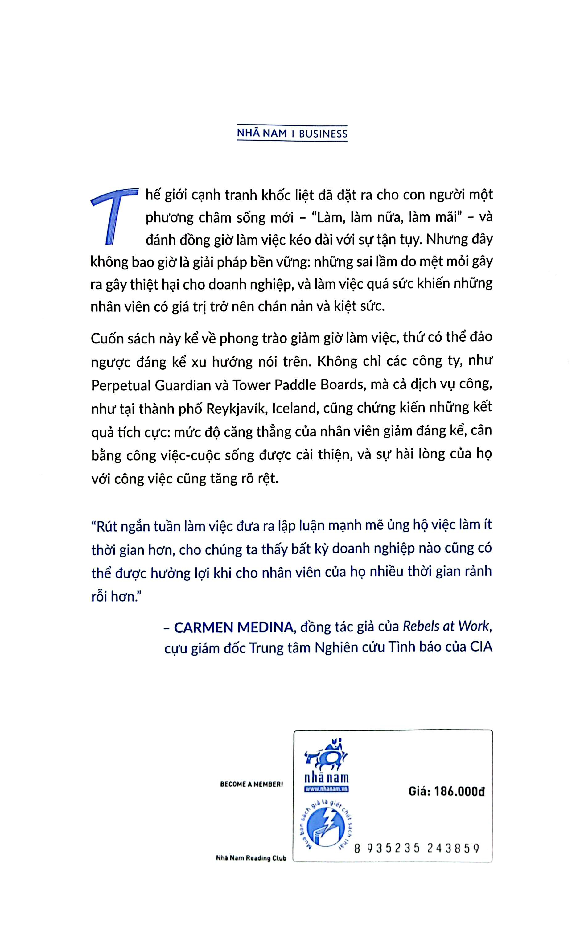 rút ngắn tuần làm việc