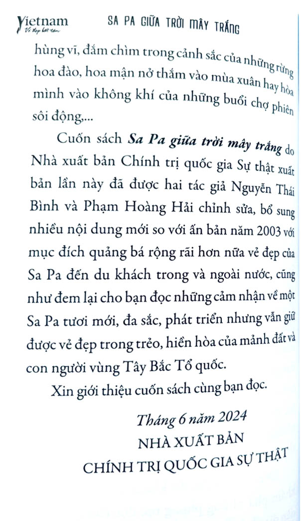 sa pa giữa trời mây trắng