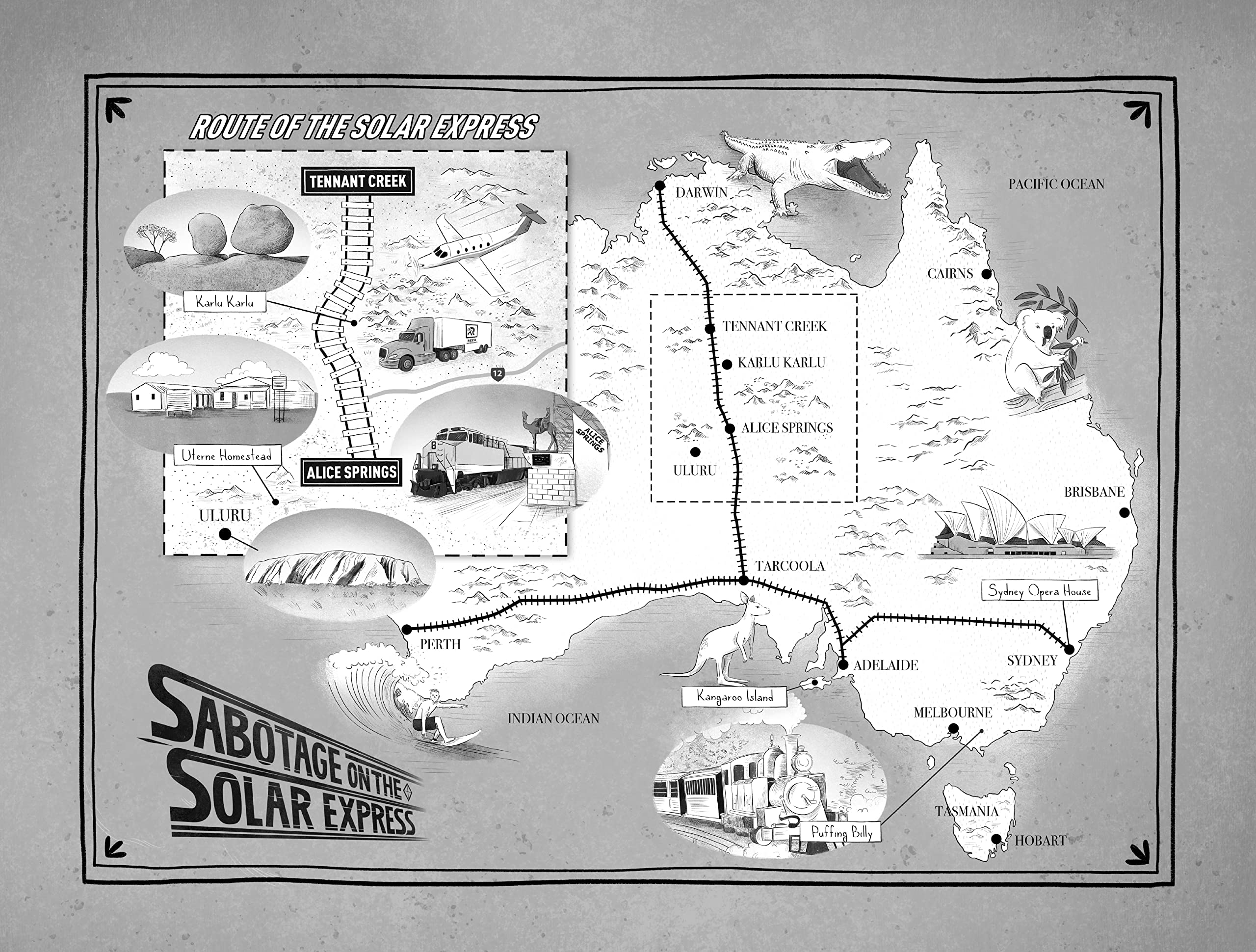 sabotage on the solar express