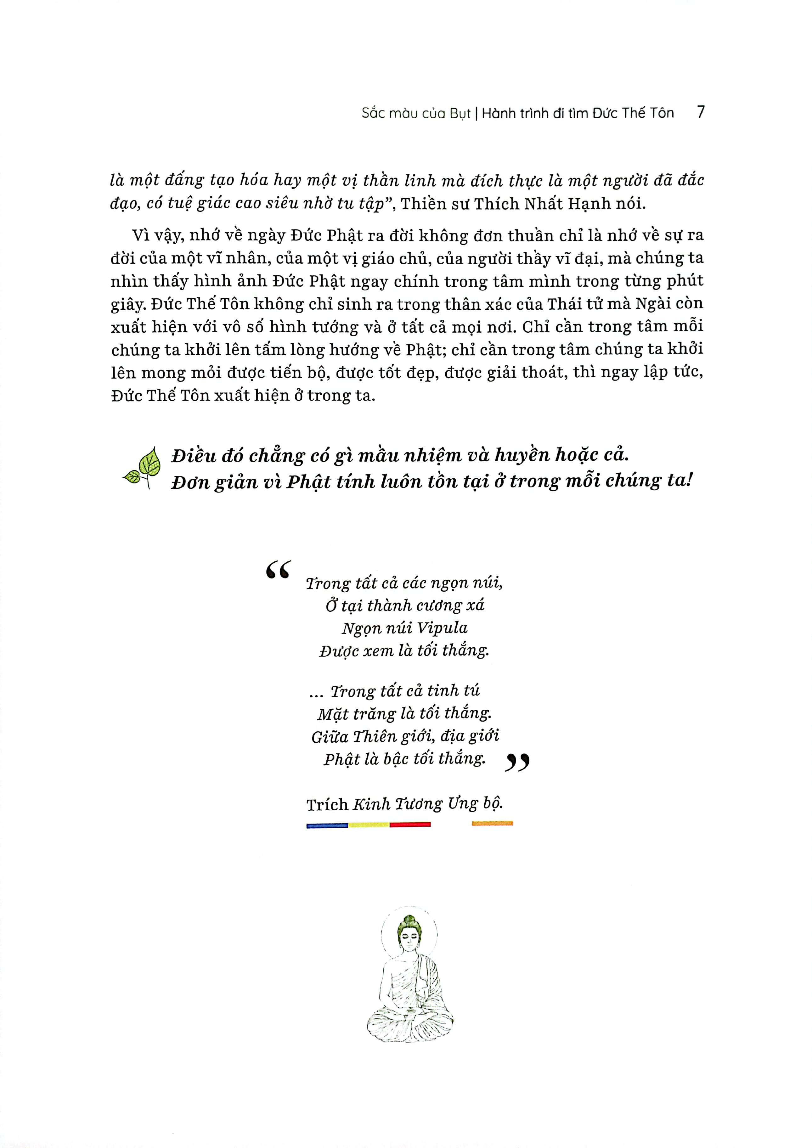 sắc màu của bụt - hành trình đi tìm đức thế tôn