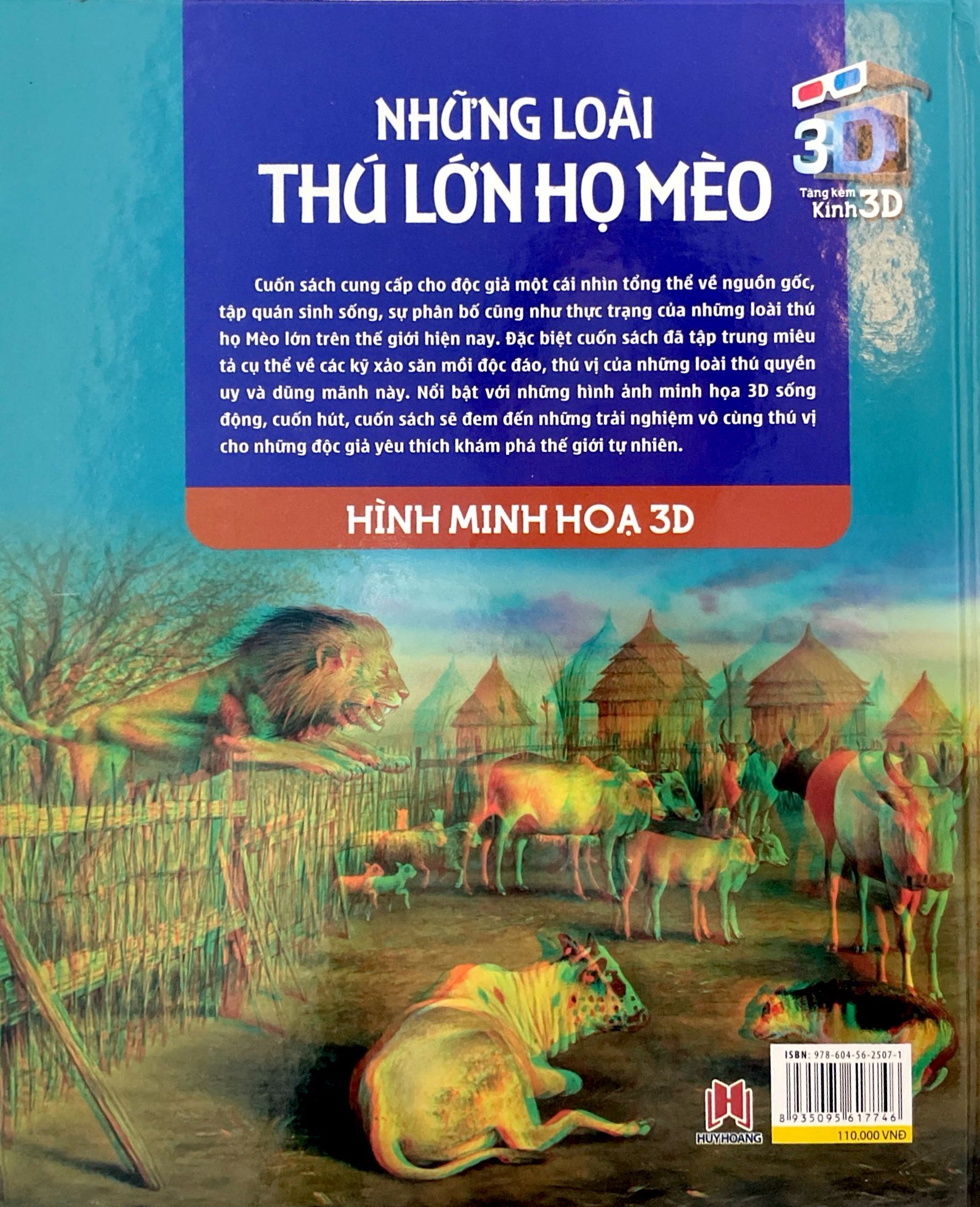 sách 3d: những loài thú lớn họ mèo