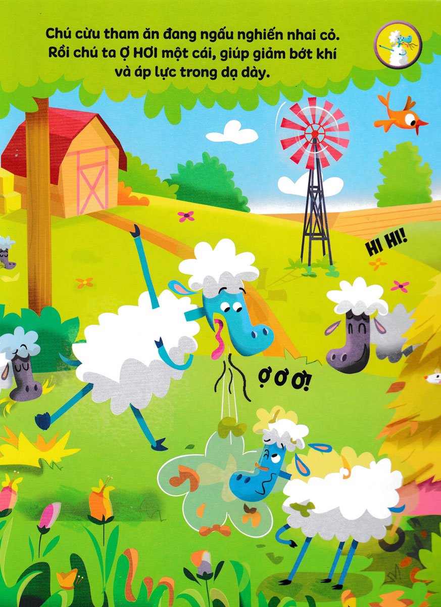 sách âm thanh - 8 âm thanh ngộ nghĩnh - những âm thanh hài hước