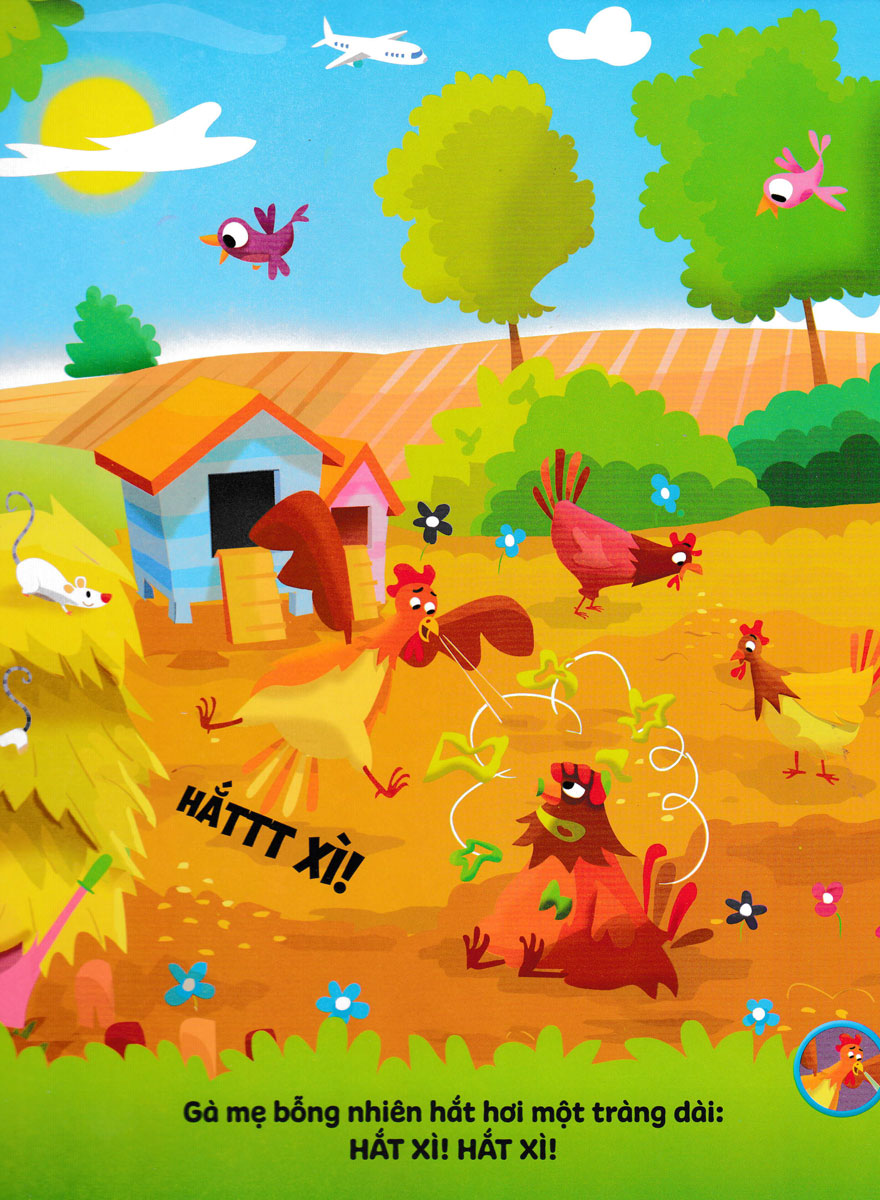 sách âm thanh - 8 âm thanh ngộ nghĩnh - những âm thanh hài hước