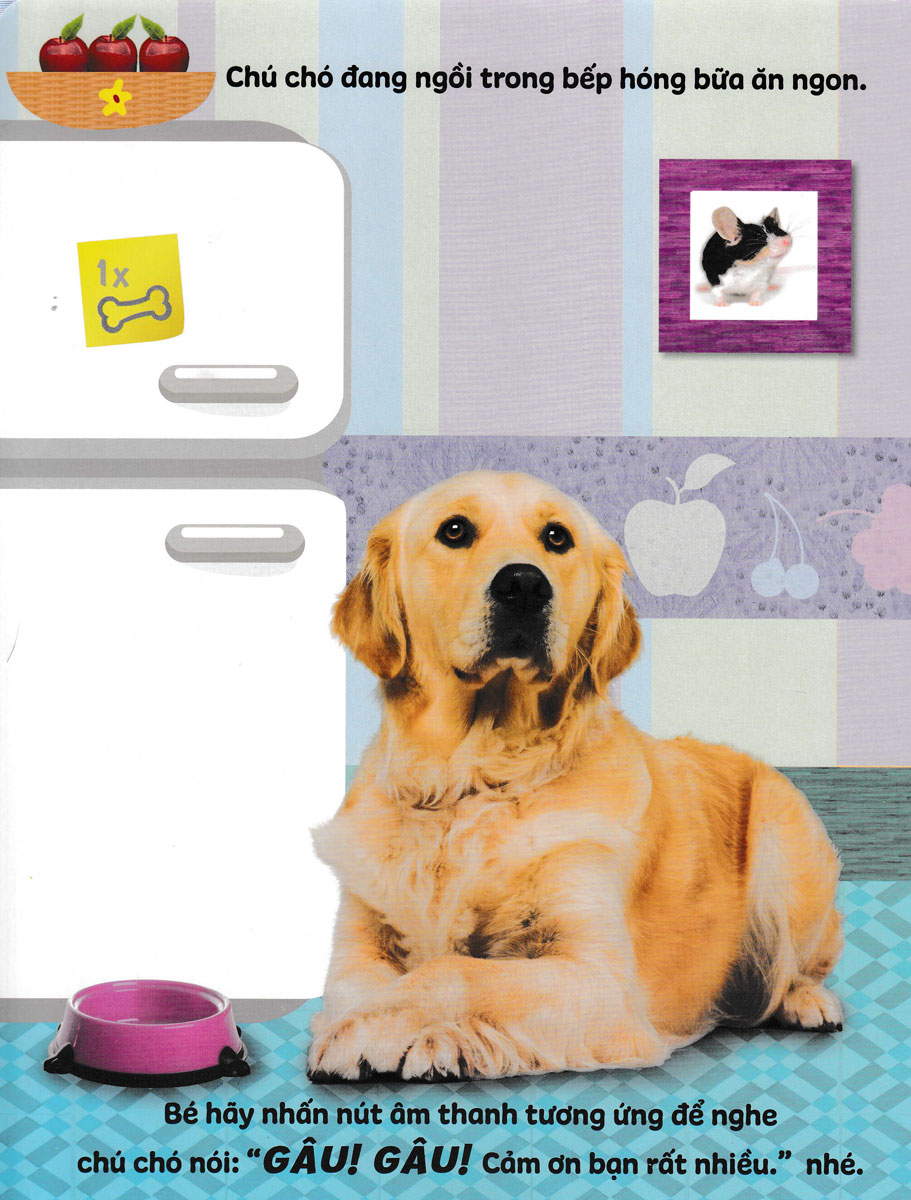 sách âm thanh - âm thanh quanh bé - những động vật đáng yêu