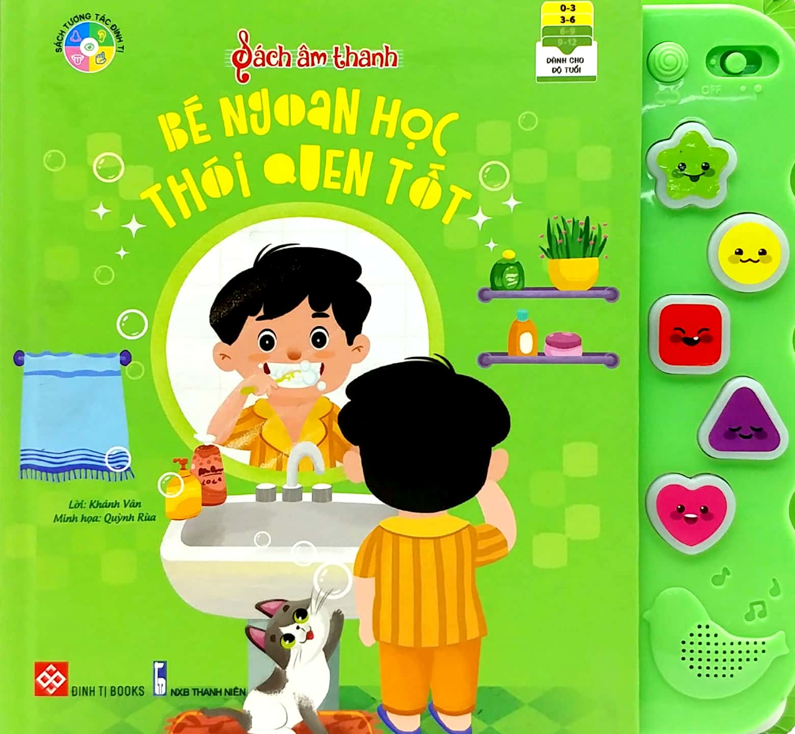 sách âm thanh - bé ngoan học thói quen tốt