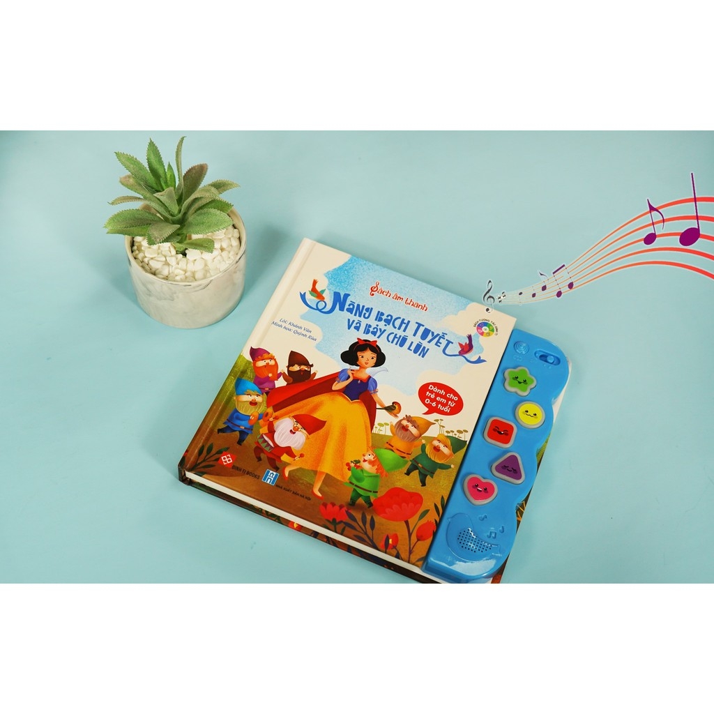 sách âm thanh - nàng bạch tuyết và bảy chú lùn