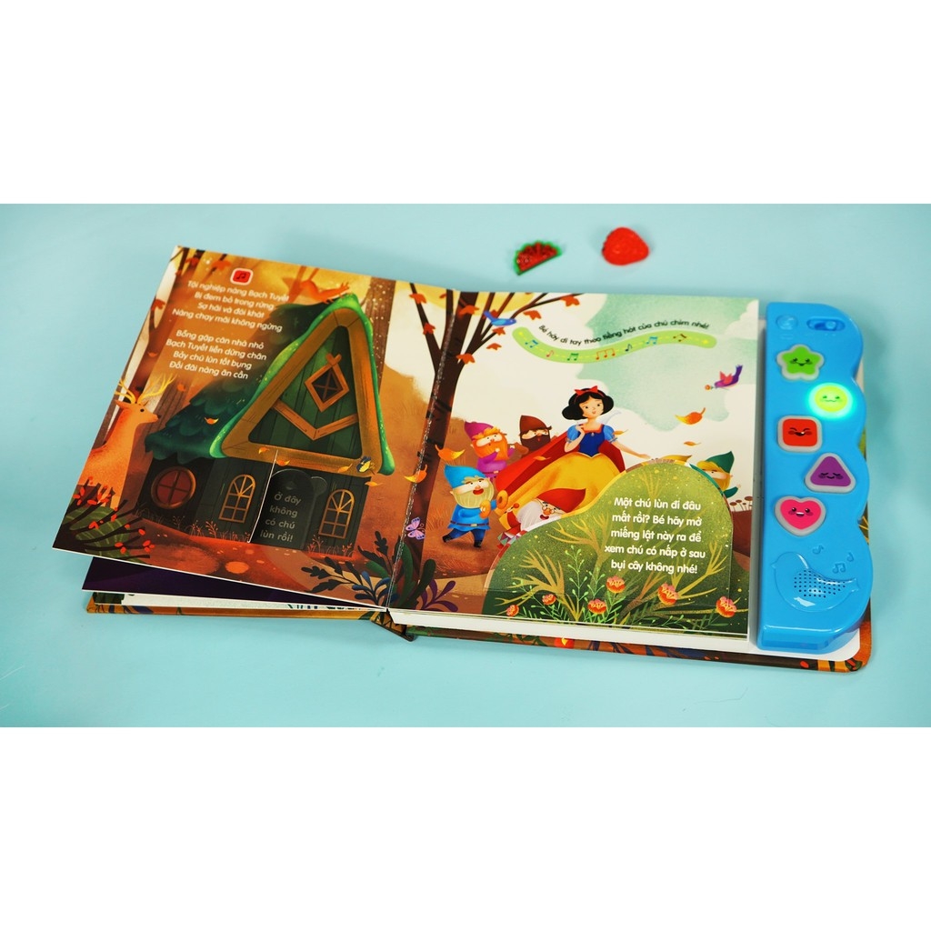 sách âm thanh - nàng bạch tuyết và bảy chú lùn