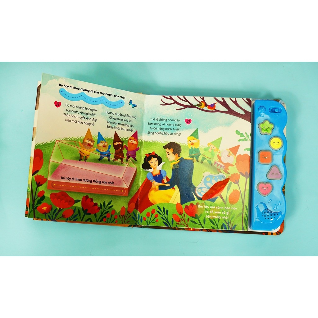 sách âm thanh - nàng bạch tuyết và bảy chú lùn