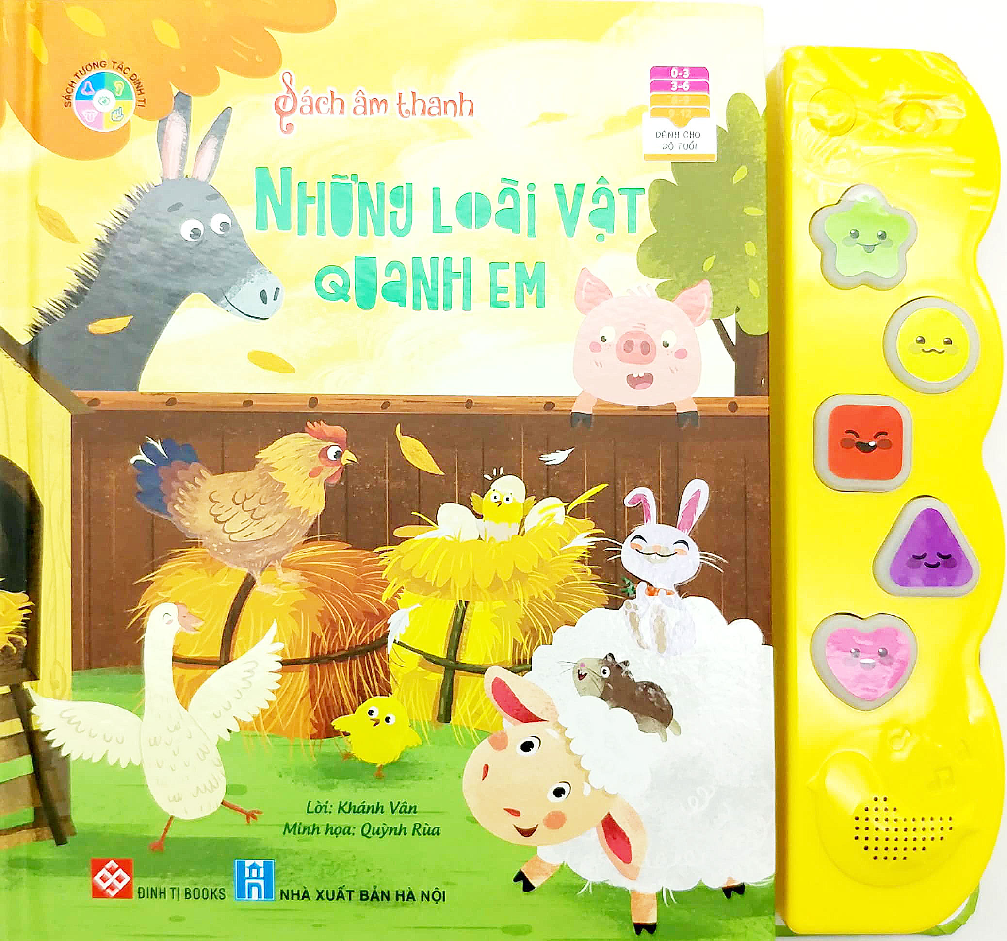 sách âm thanh - những loài vật quanh em