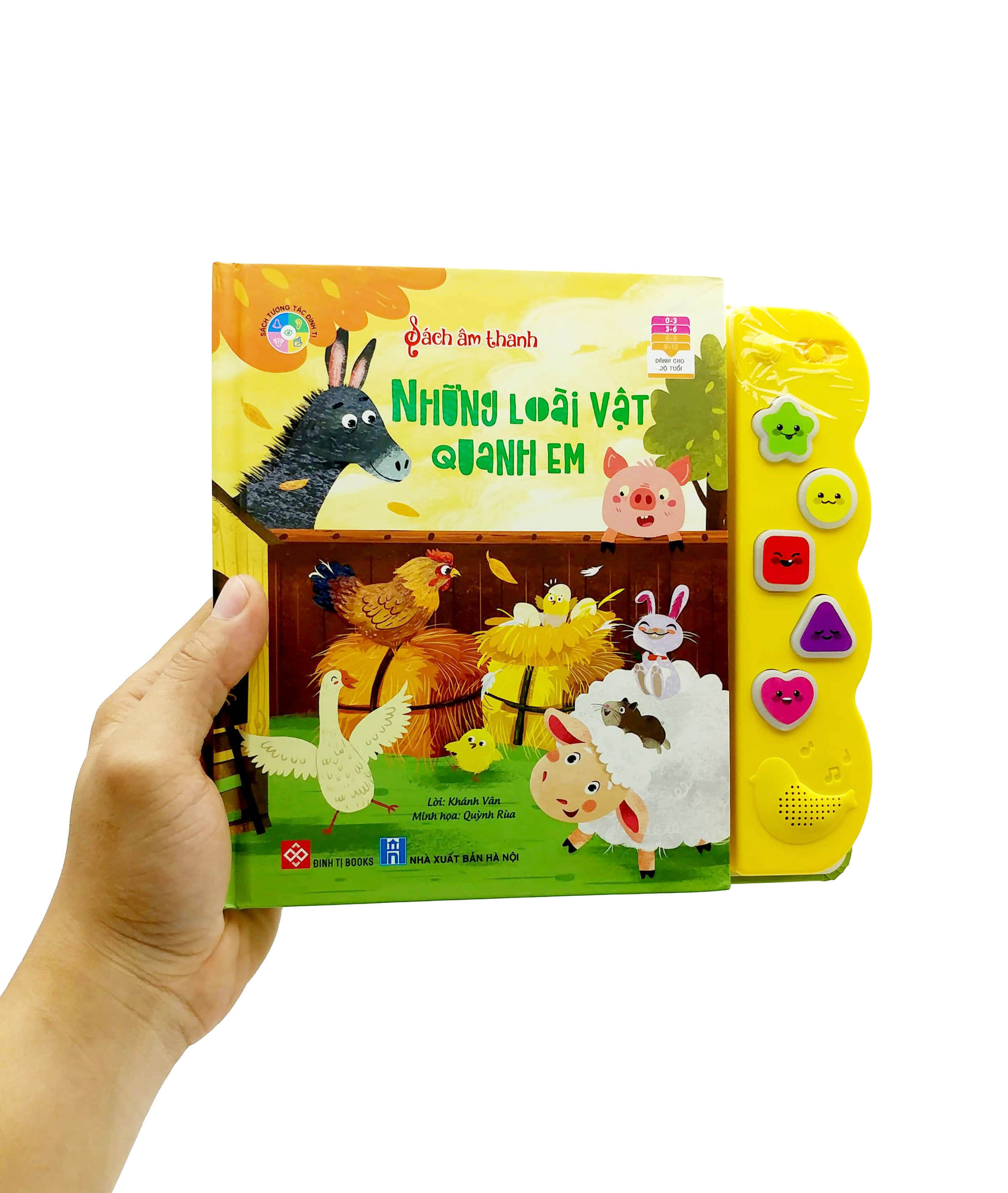 sách âm thanh - những loài vật quanh em