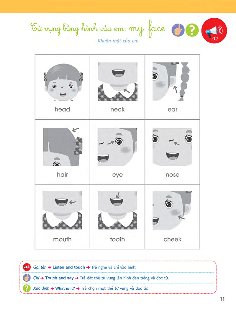 sách bài tập theo phương pháp montessori - tiếng anh vỡ lòng (cd)