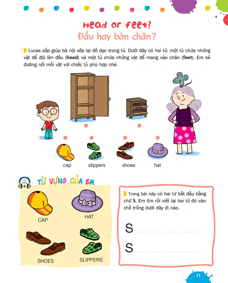 sách bài tập tiếng anh với nhiều hoạt động thú vị vừa học vừa chơi