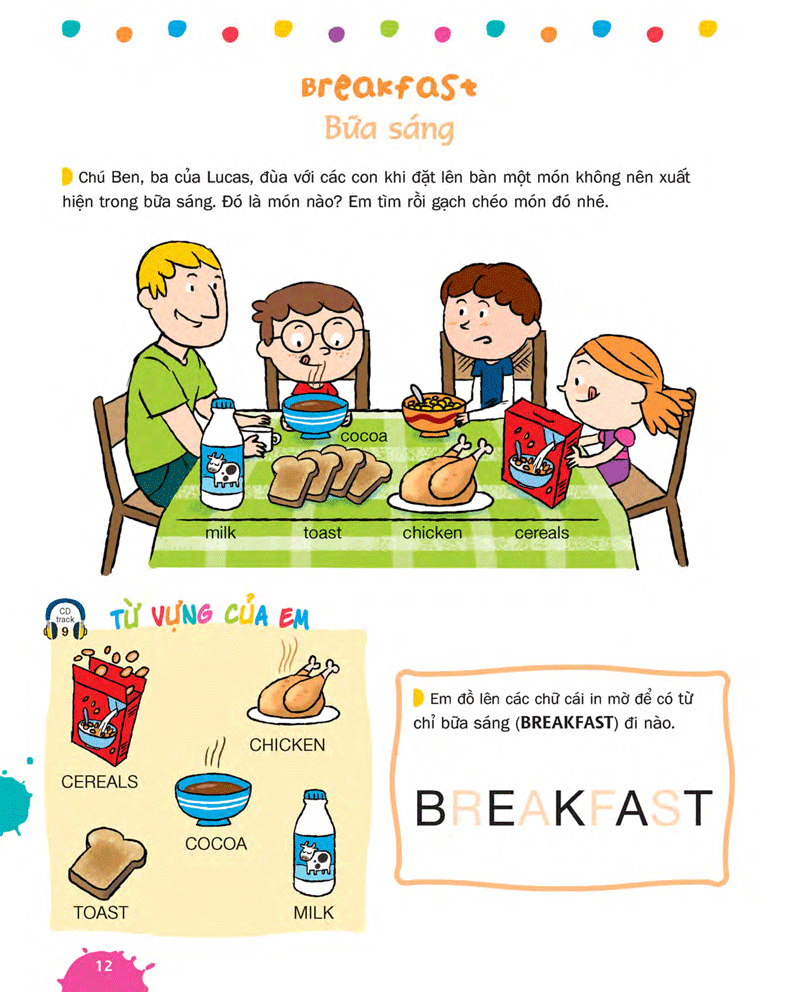 sách bài tập tiếng anh với nhiều hoạt động thú vị vừa học vừa chơi