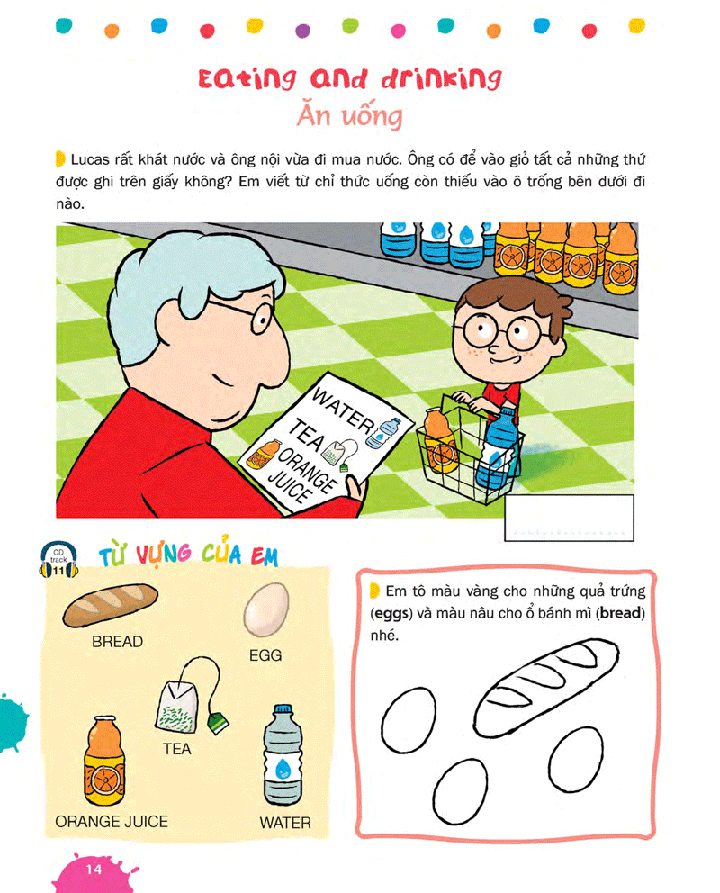 sách bài tập tiếng anh với nhiều hoạt động thú vị vừa học vừa chơi