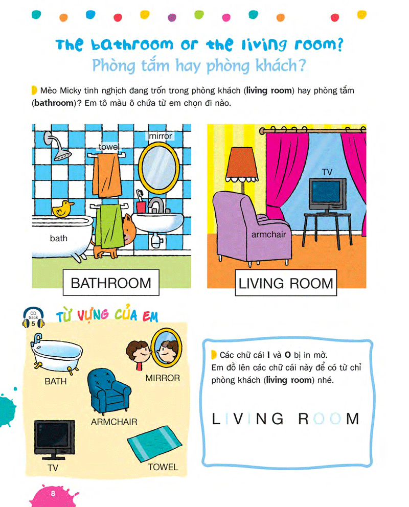 sách bài tập tiếng anh với nhiều hoạt động thú vị vừa học vừa chơi