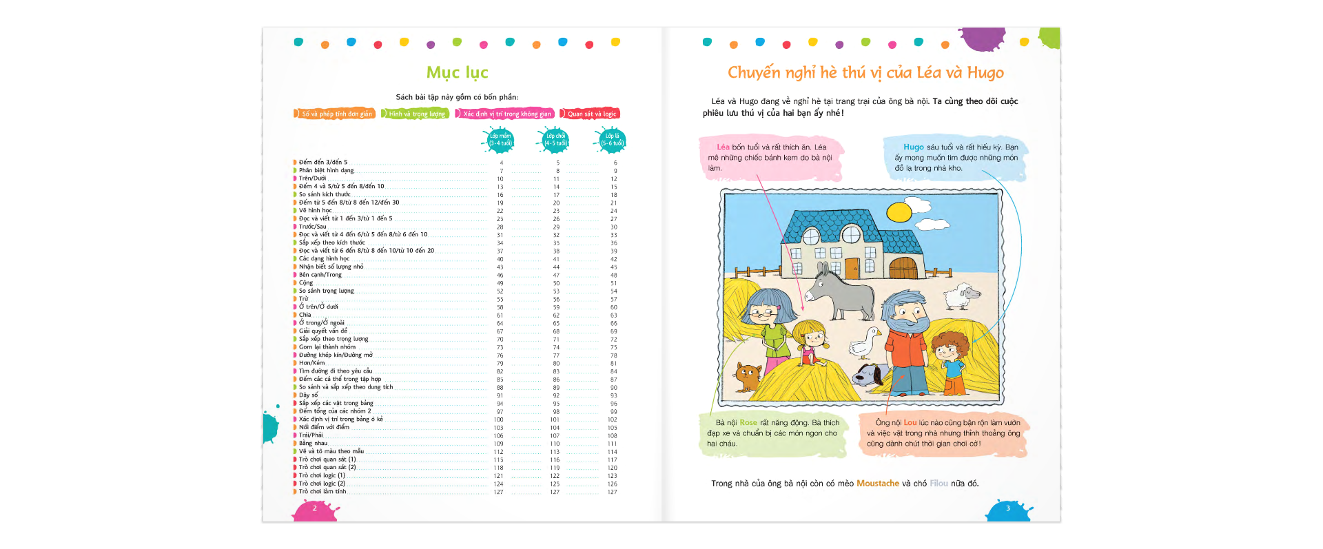 sách bài tập toán với nhiều hoạt động thú vị vừa học vừa chơi