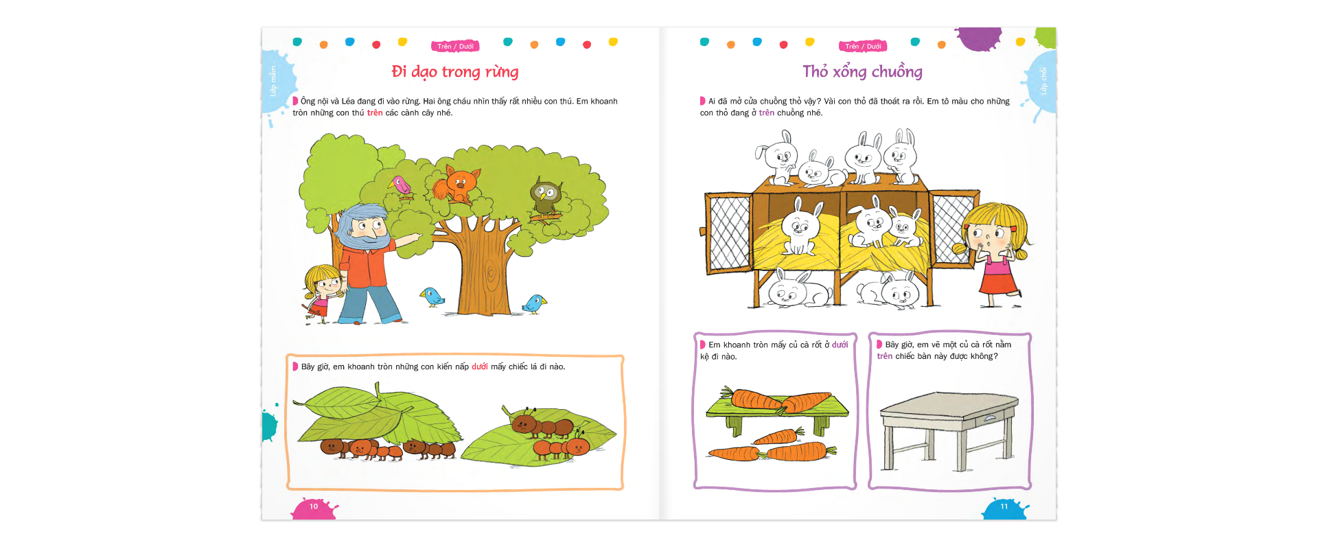 sách bài tập toán với nhiều hoạt động thú vị vừa học vừa chơi