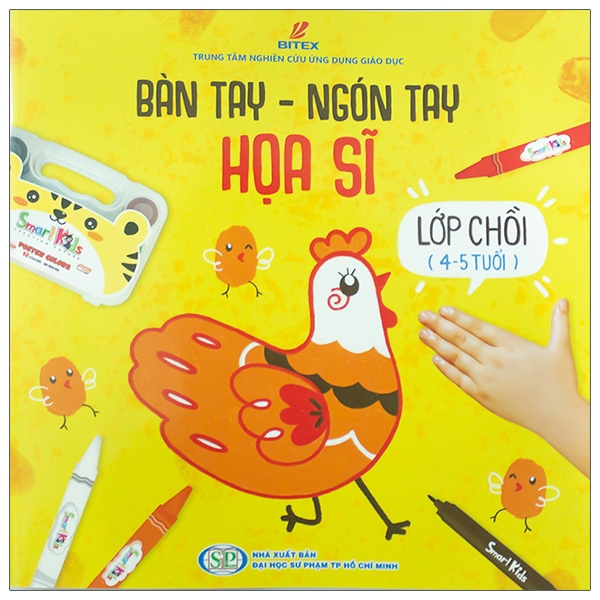 sách bàn tay - ngón tay họa sĩ lớp chồi (4-5 tuổi)