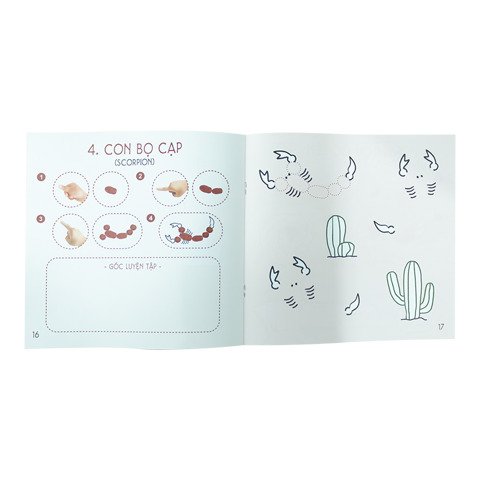 sách bàn tay - ngón tay họa sĩ lớp chồi (4-5 tuổi)