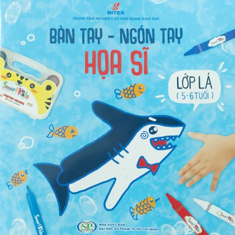 sách bàn tay - ngón tay họa sĩ lớp lá (5-6 tuổi)