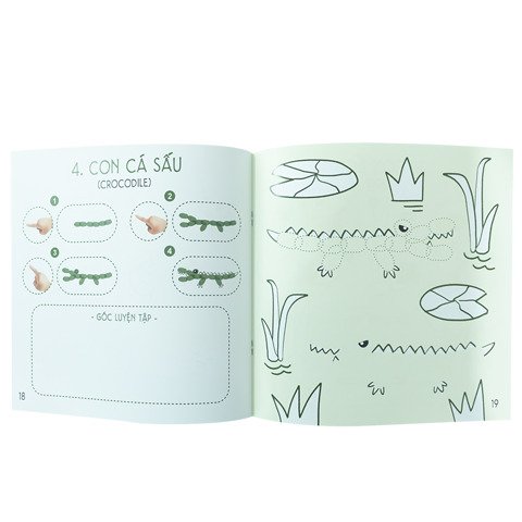 sách bàn tay - ngón tay họa sĩ lớp lá (5-6 tuổi)