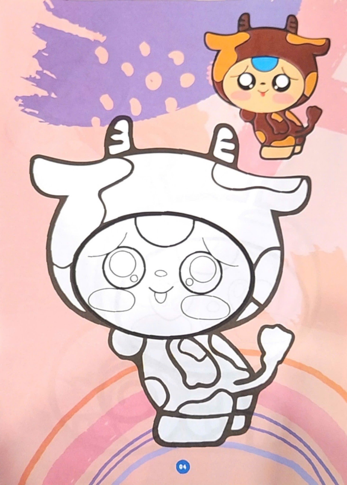 Sach Be To Mau Baby Three De Thuong