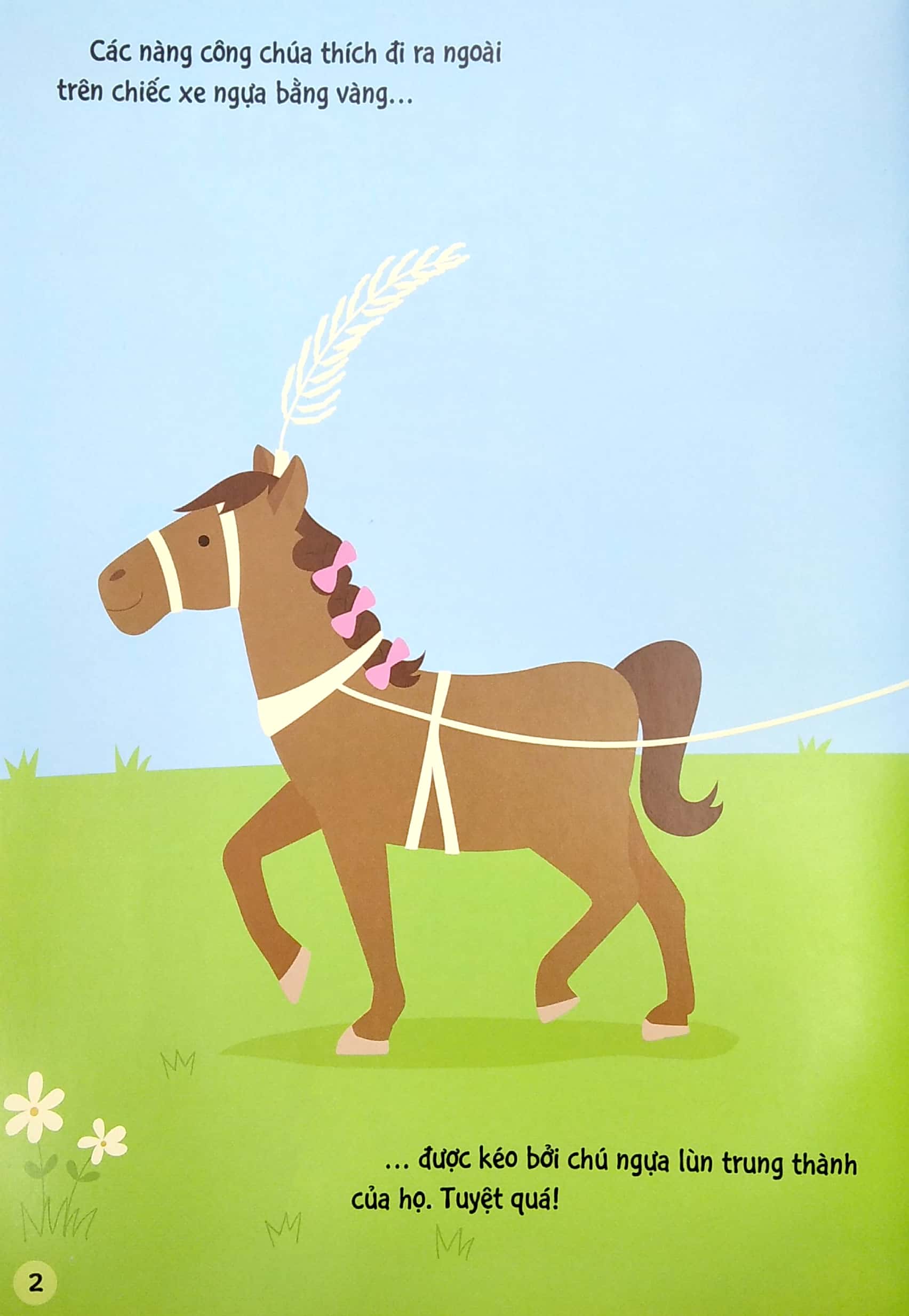 sách bóc dán dành cho bé gái - những nàng công chúa xinh xắn